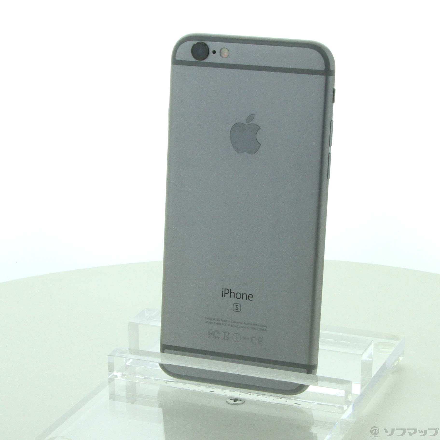 中古】iPhone6s 64GB スペースグレイ MKQN2J／A SIMフリー 