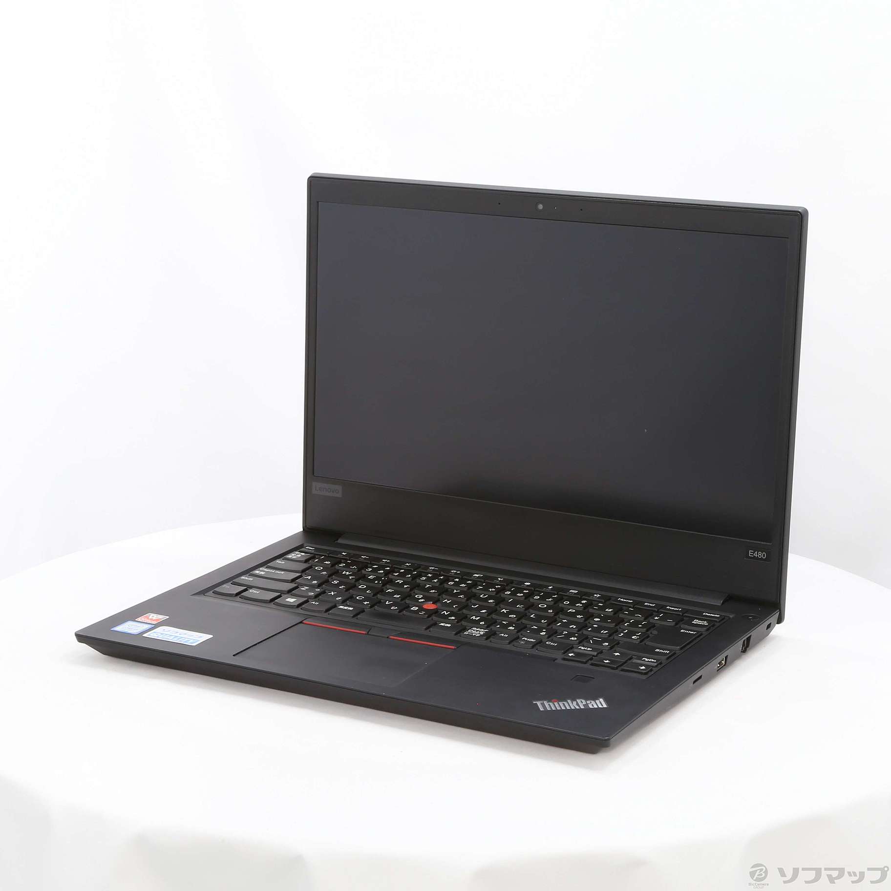 中古】ThinkPad E480 20KNA030JP ブラック 〔Windows 10