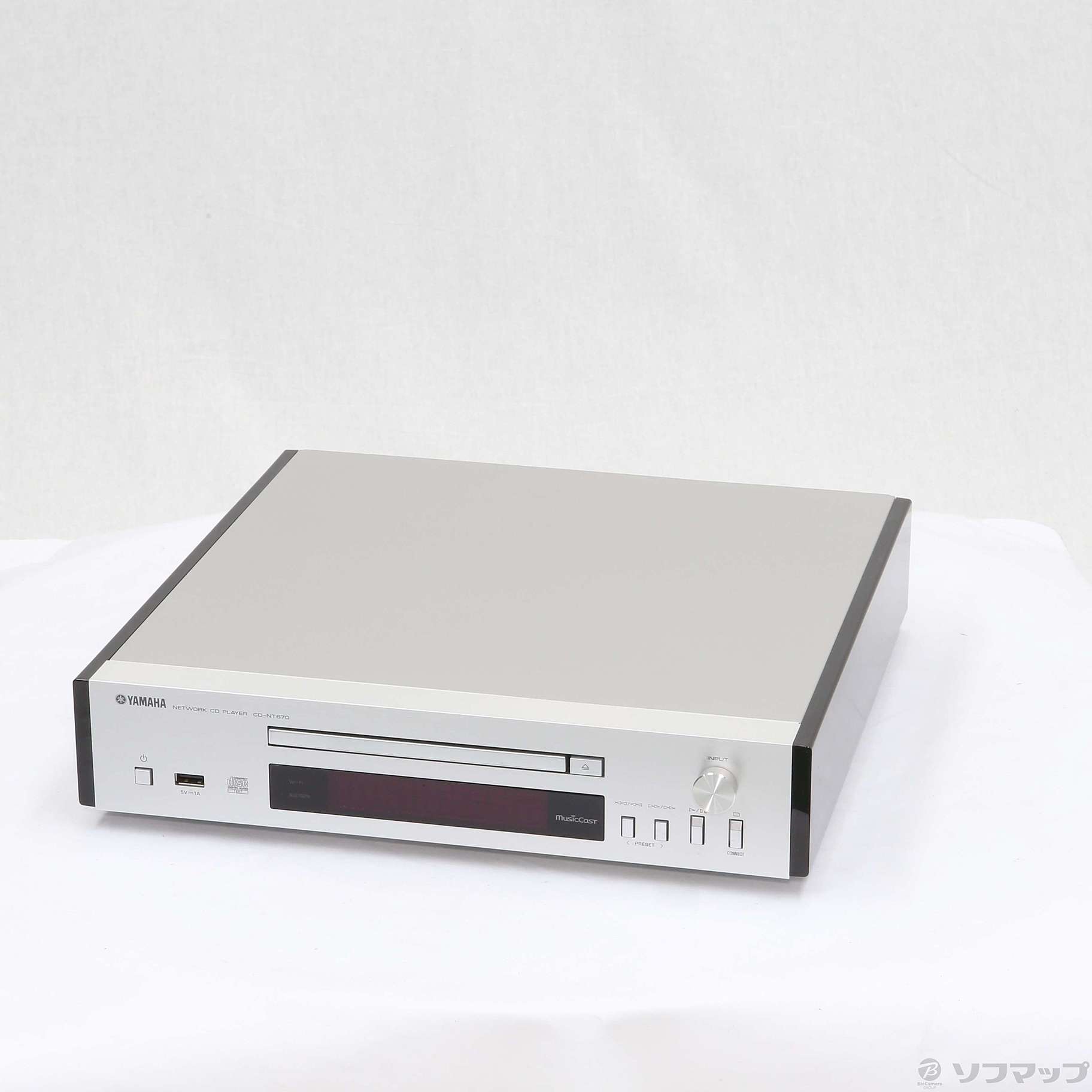 〔展示品〕 CD-NT670 シルバー ネットワークCDプレーヤー