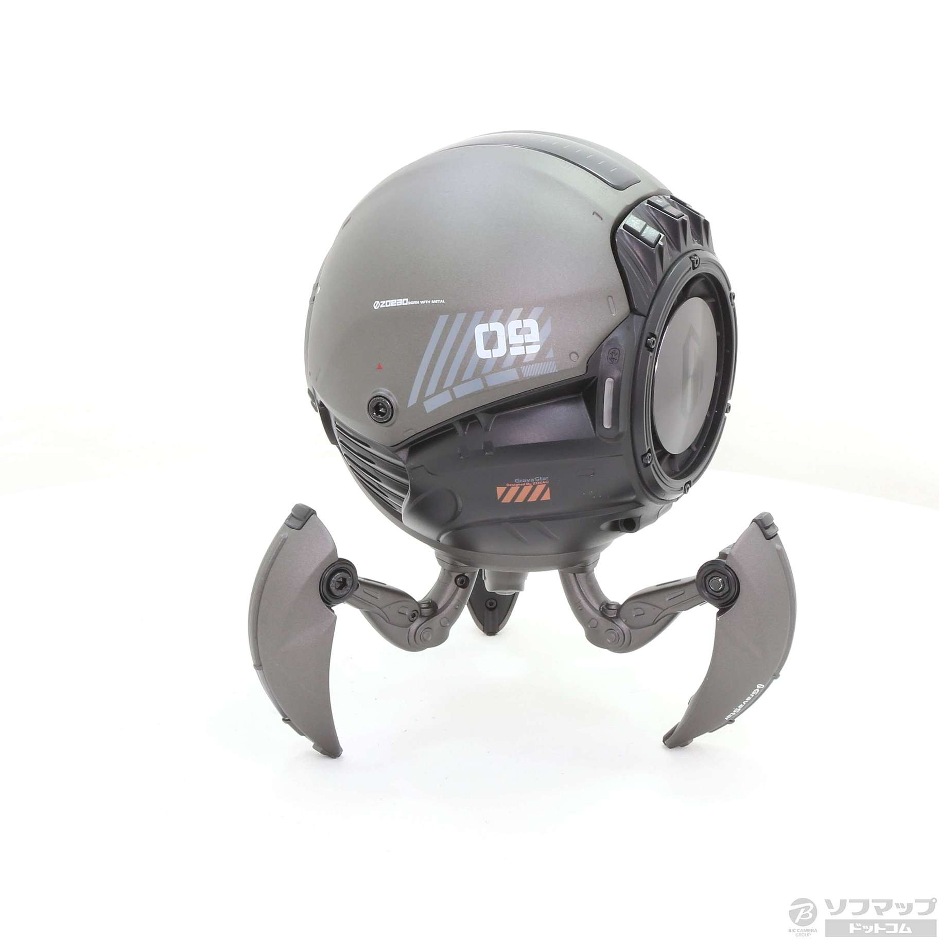 中古】Gravastar G1 ロボット型スピーカー メタルグレー