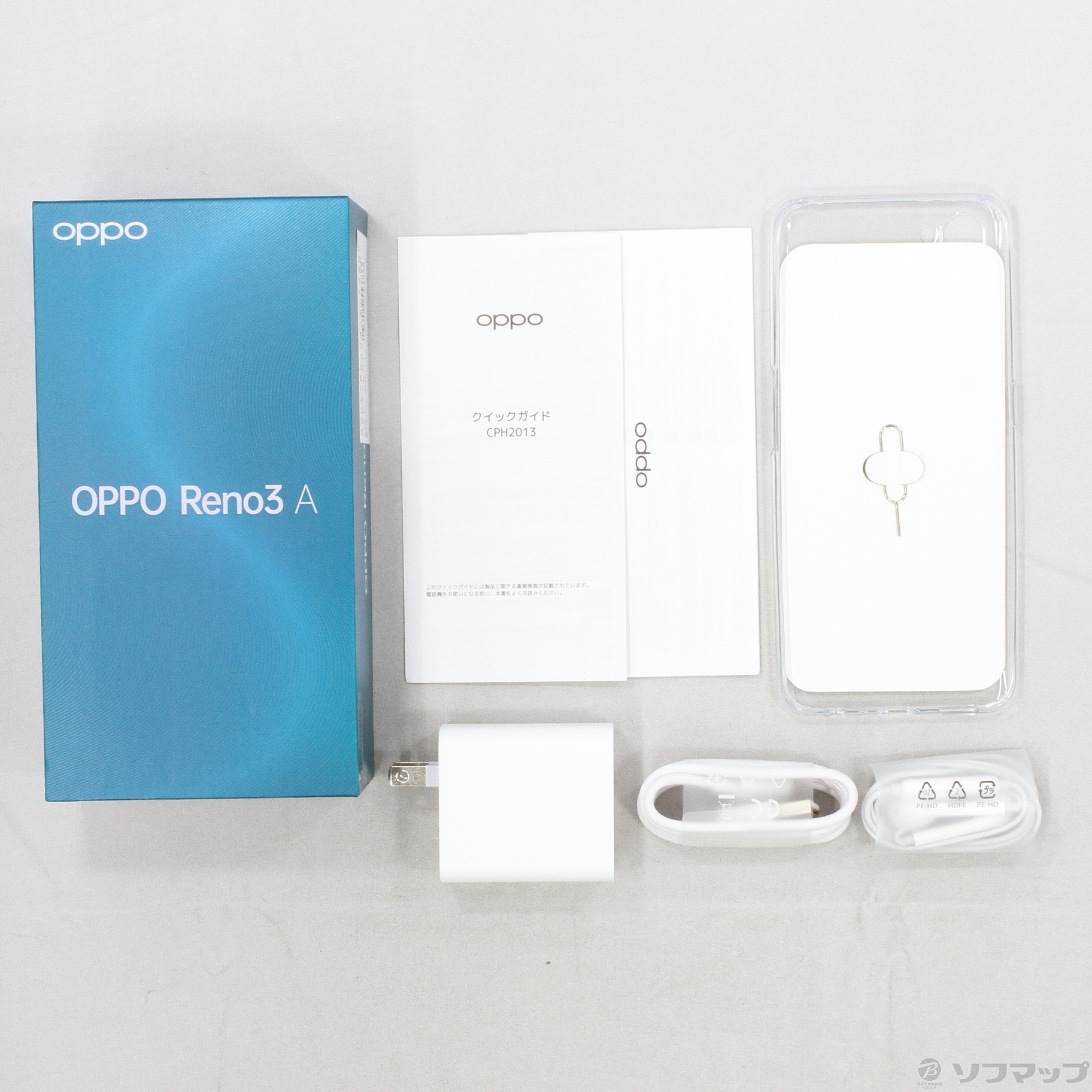 中古】OPPO Reno3 A 128GB ホワイト OPU33SWU UQ mobile