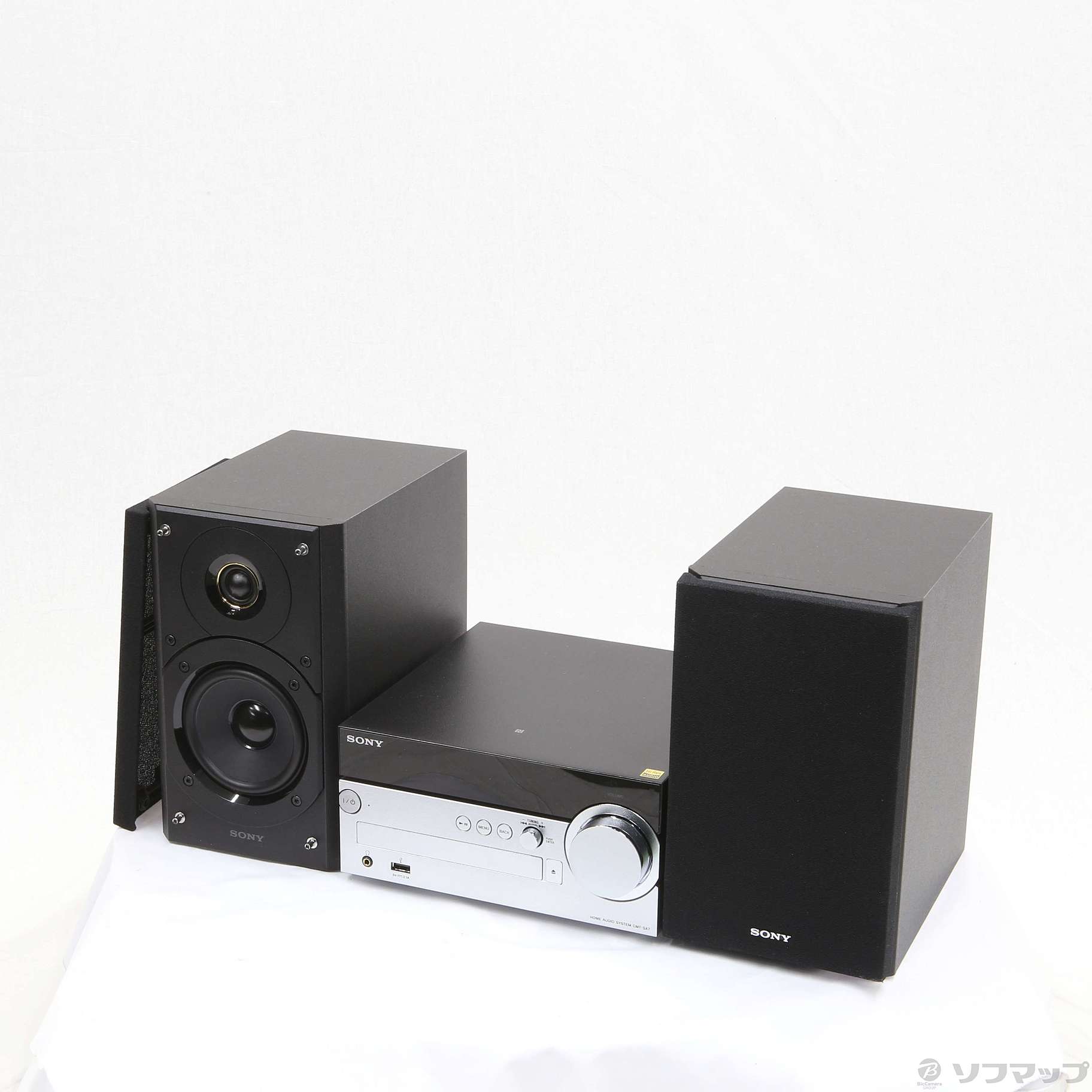 SONY スピーカー　cmt-sx7 ジャンク 中古】CMT-SX7 CD／CD-R／RW ブラック CMTSX7 [2133029576688