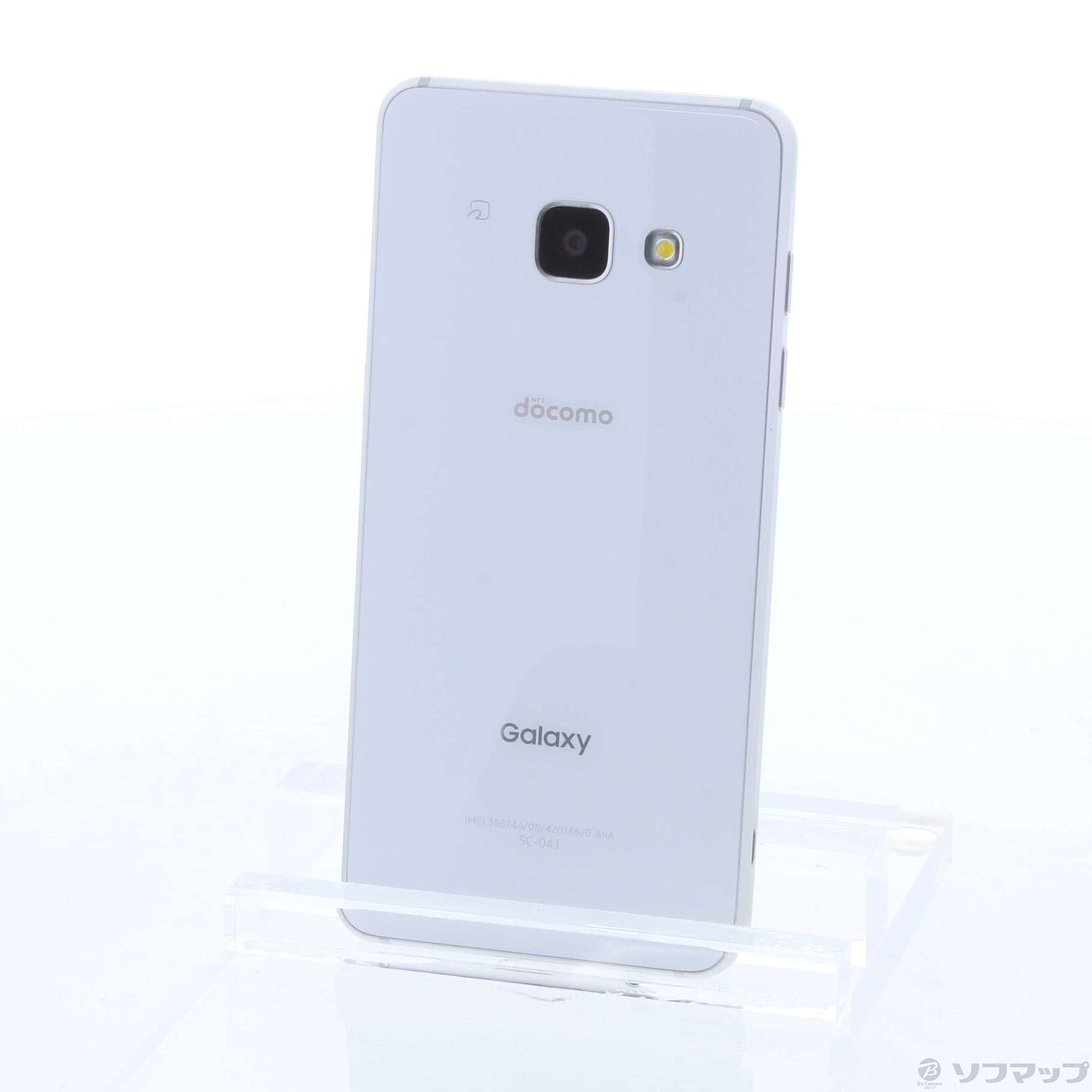 中古】GALAXY Feel 32GB ムーンホワイト SC-04J docomoロック解除SIM