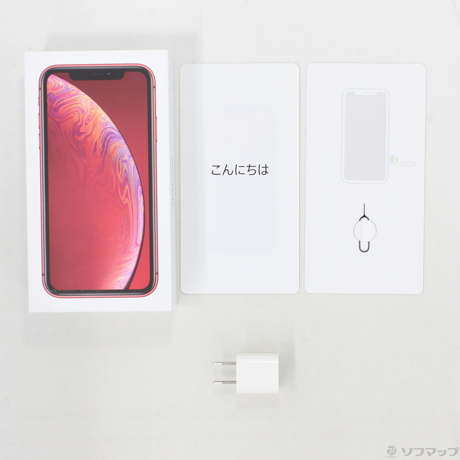 中古】iPhoneXR 128GB プロダクトレッド NT0N2J／A SIMフリー