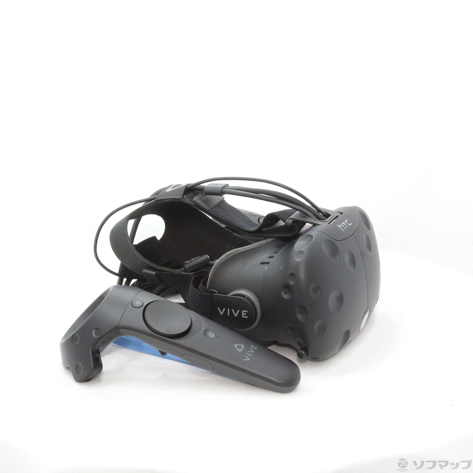 中古】HTC VIVE VRヘッドマウントディスプレイ 99HAHZ054-00