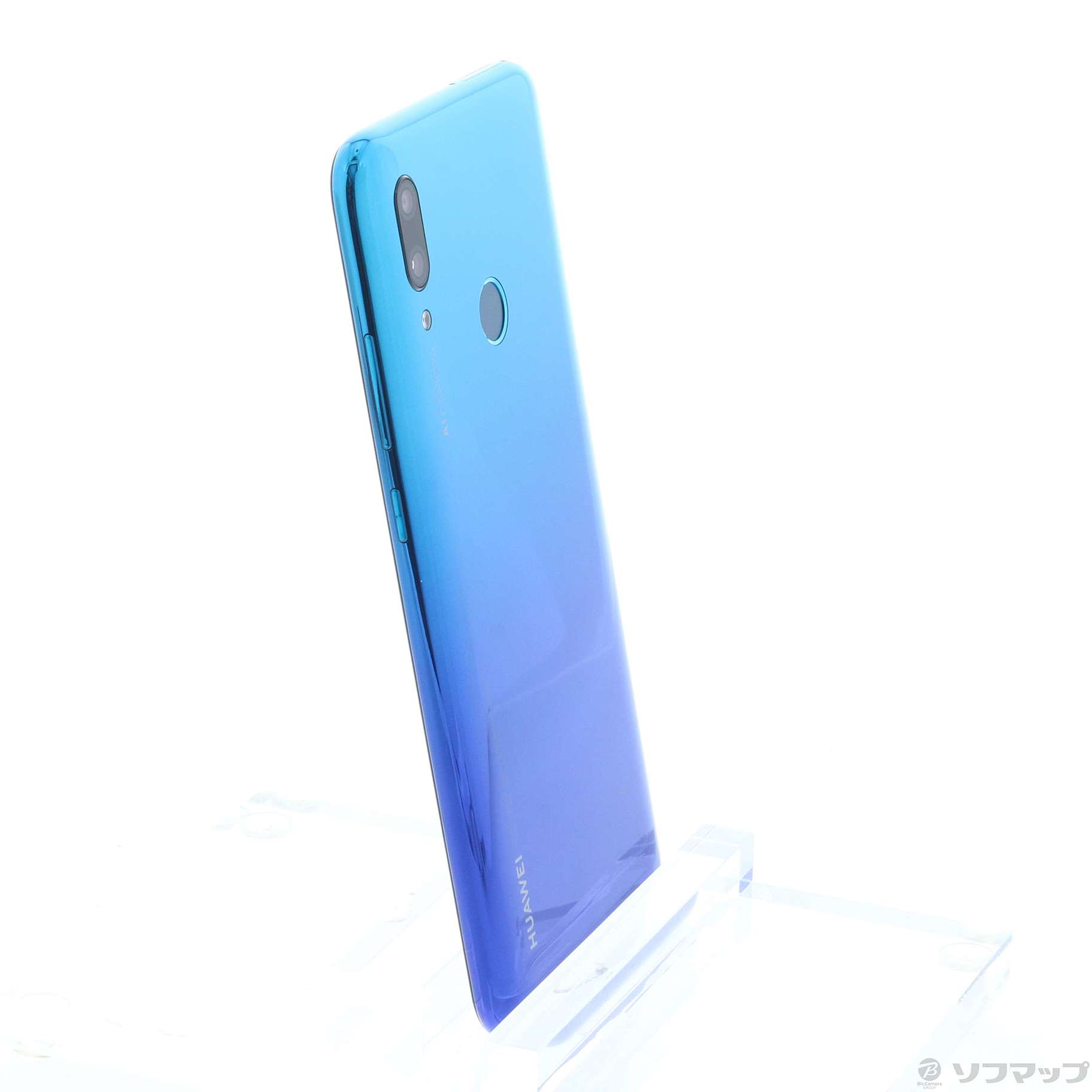 中古】HUAWEI nova lite3 32GB オーロラブルー HWU35 UQ mobile