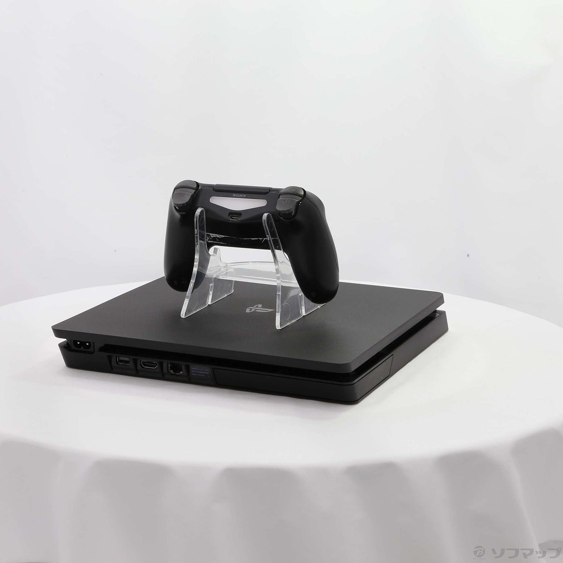 中古】PlayStation 4 ジェットブラック 500GB CUH-2000AB コントローラ 