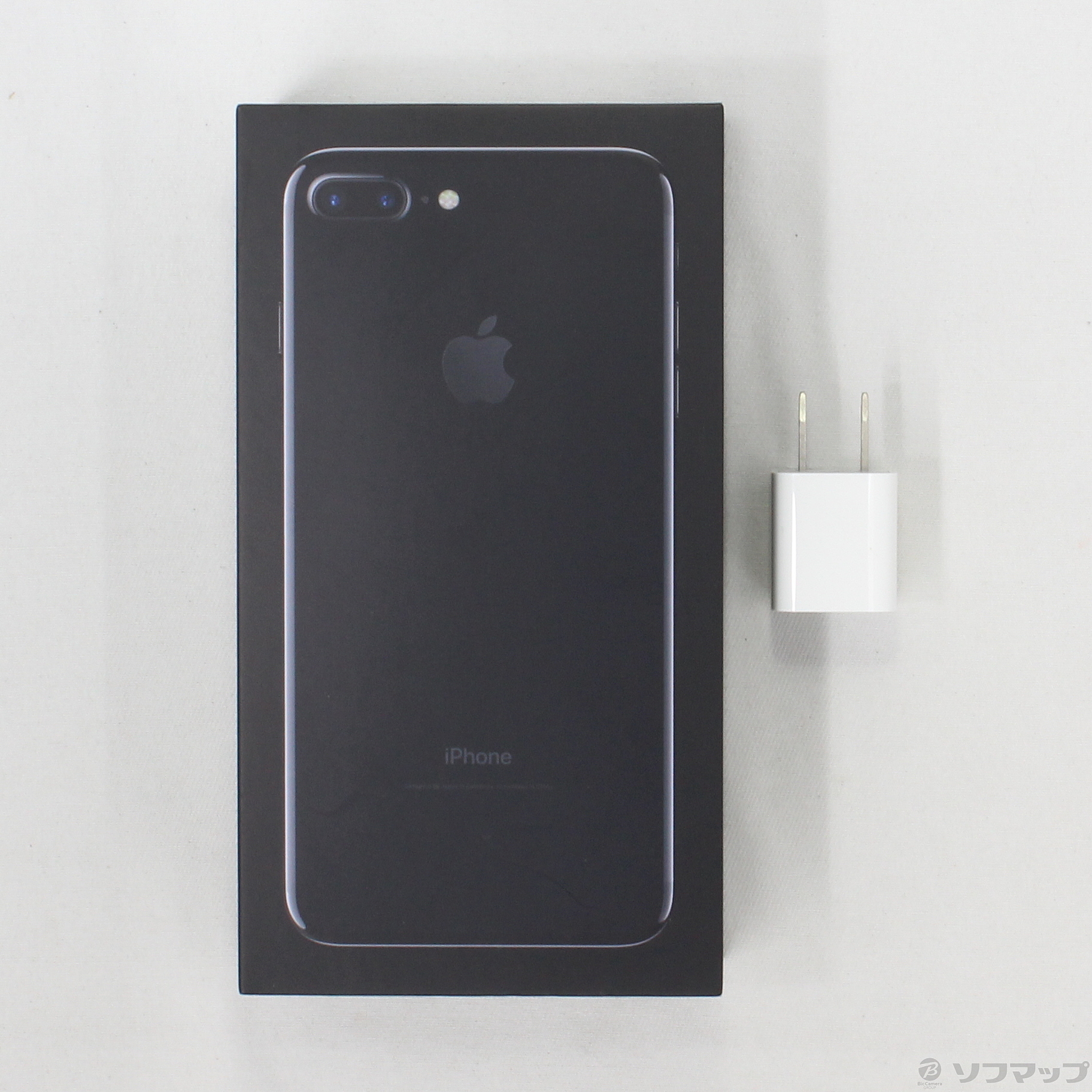 中古】iPhone7 Plus 128GB ジェットブラック MN6K2J／A SIMフリー