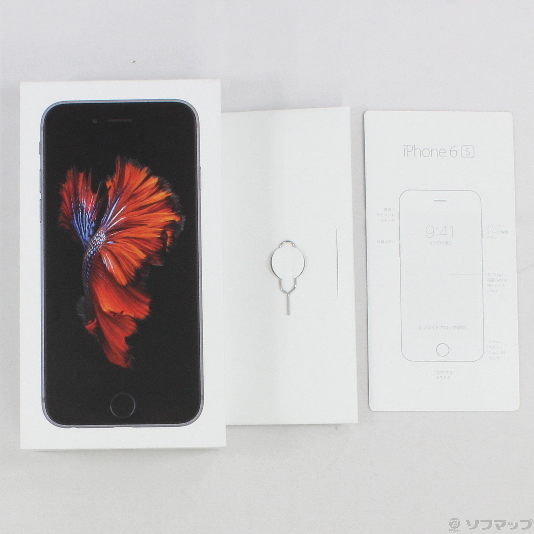 中古】iPhone6s 32GB スペースグレイ MN0W2J／A SIMフリー [2133029623450] - リコレ！|ビックカメラグループ  ソフマップの中古通販サイト