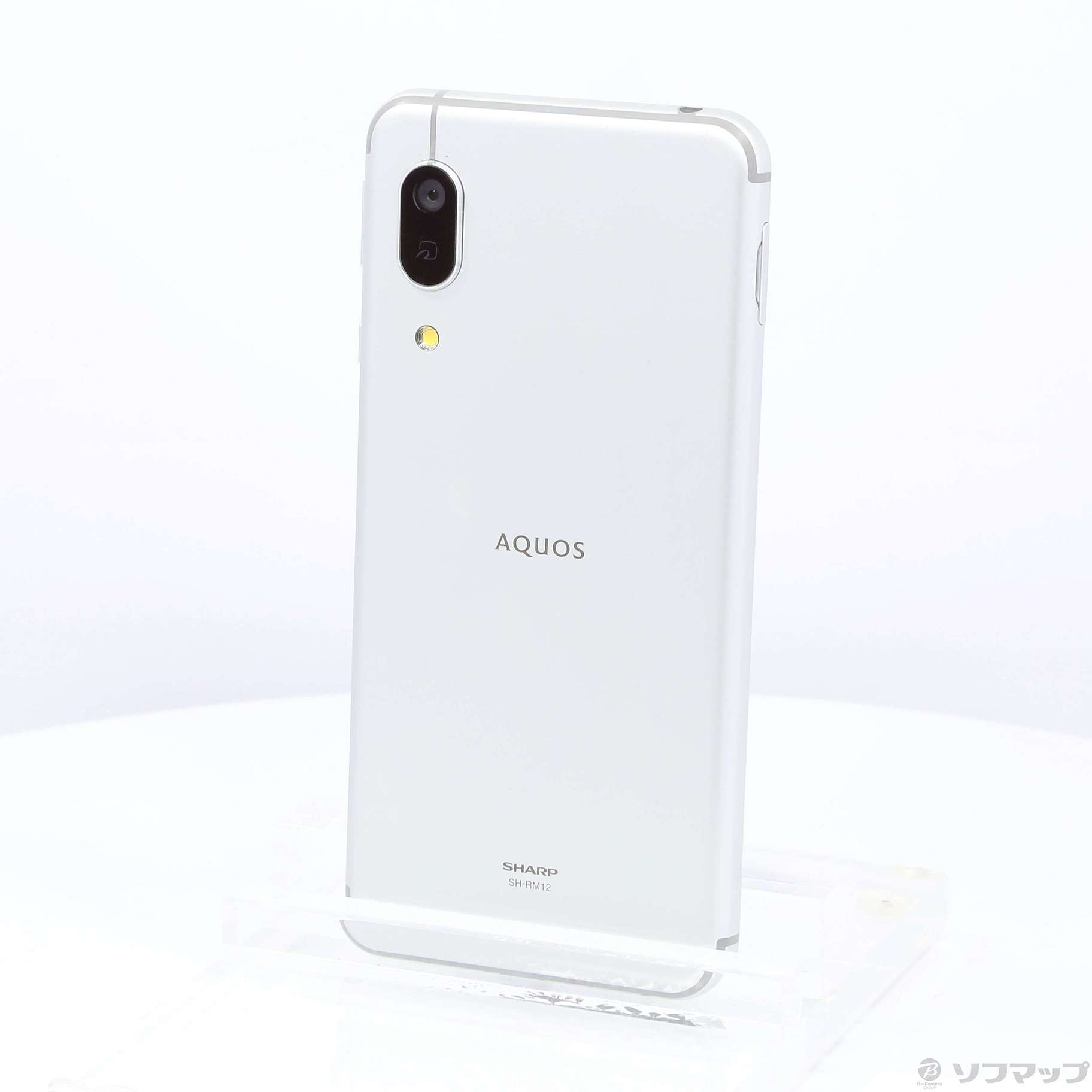 中古】AQUOS sense3 lite 64GB シルバーホワイト ZKME1901WH SIMフリー