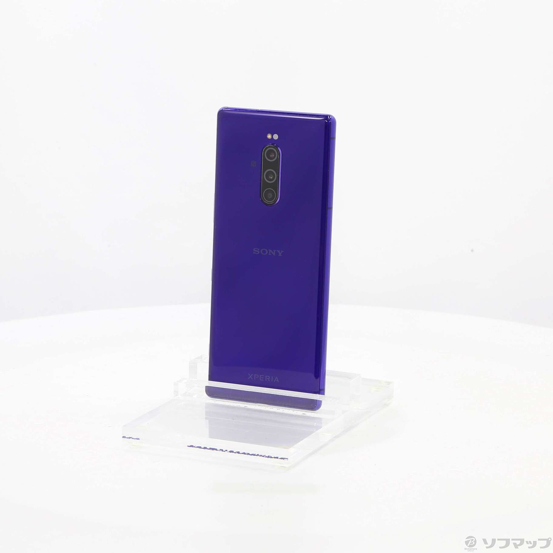 美品 Xperia1 802SO 64GB パープル SIMフリー - スマートフォン本体