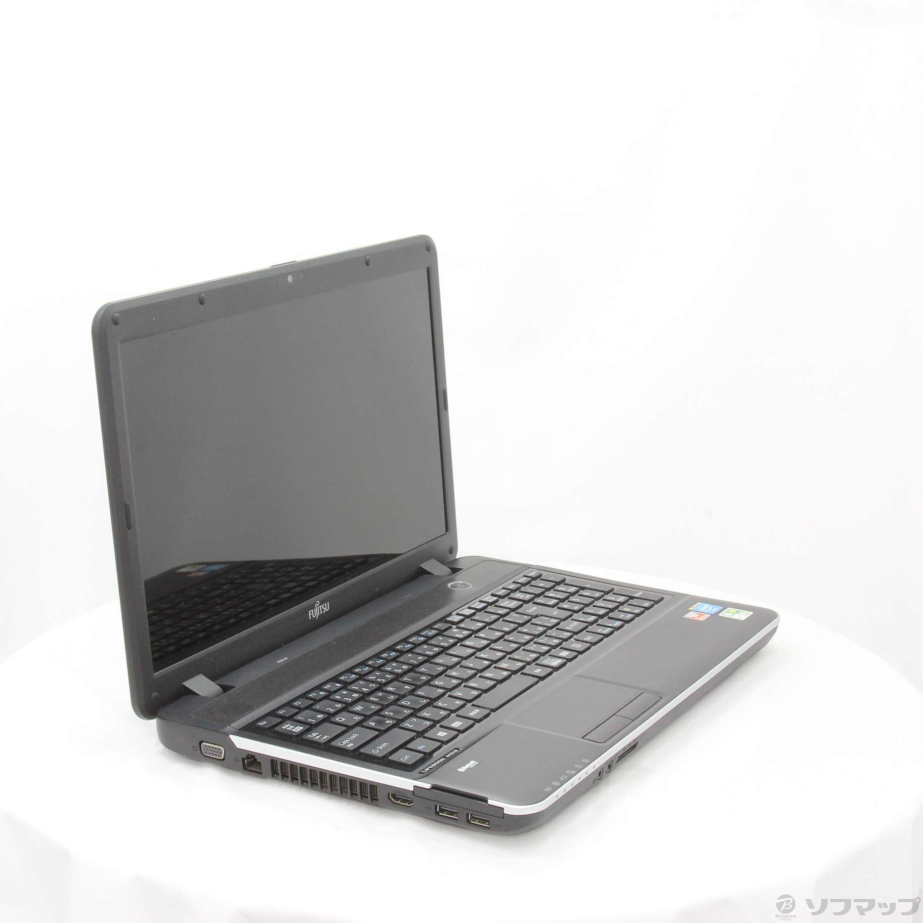 中古】格安安心パソコン LIFEBOOK AH32／M FMVA32MBP マットブラック