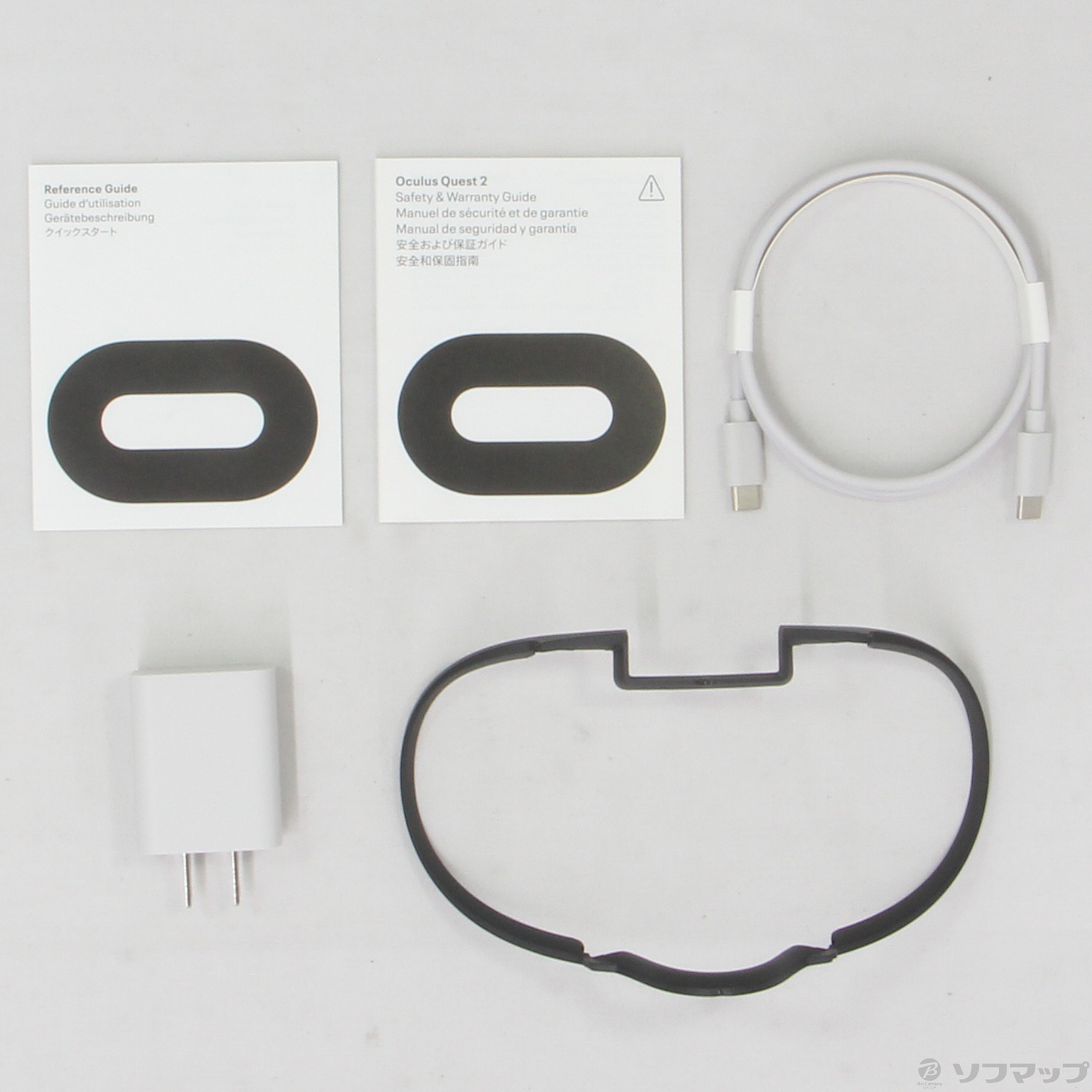 中古】Oculus Quest 2 64GB ライトグレー 301-00352-01 [2133029648415