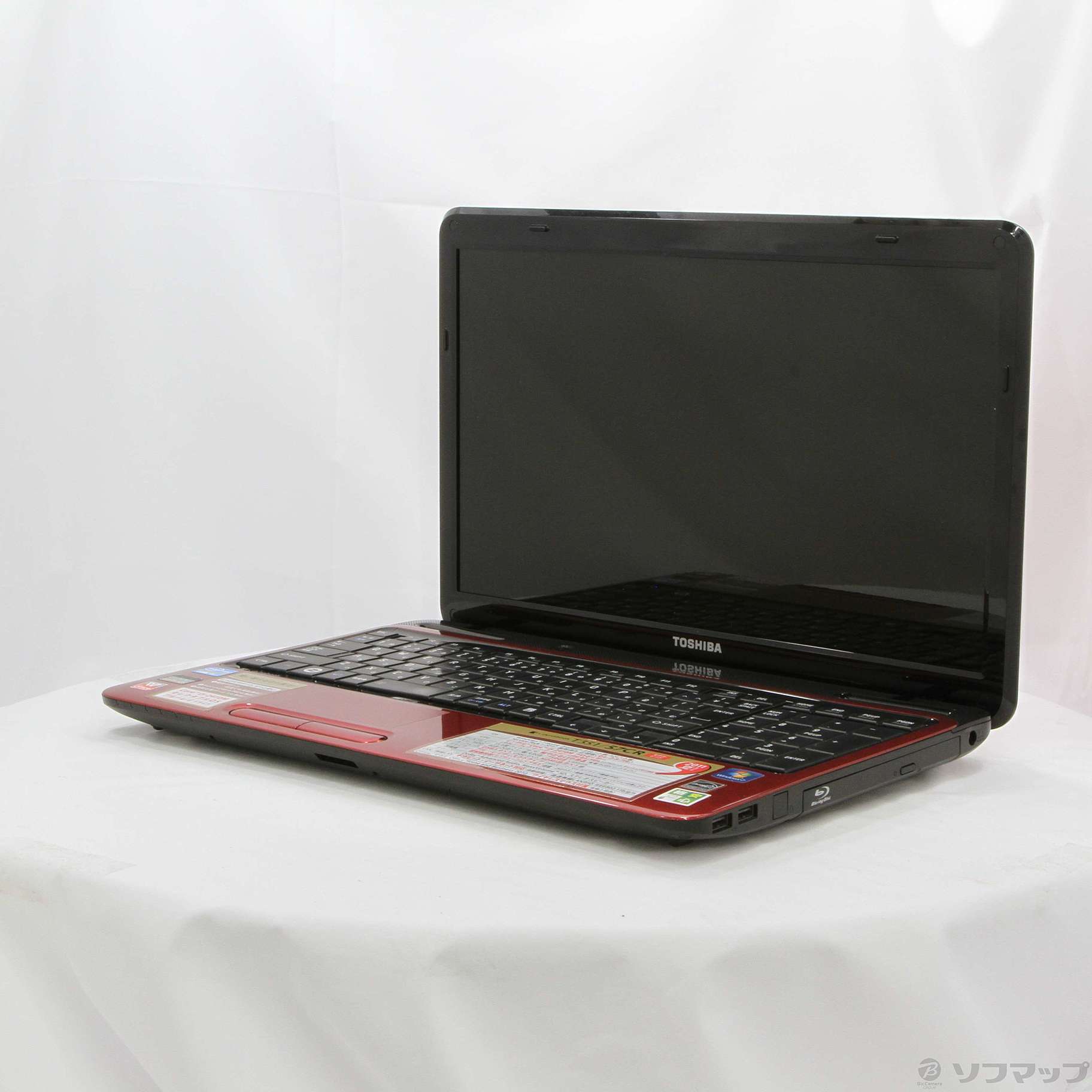 格安安心パソコン dynabook T351／57CR PT35157CBFR モデナレッド ※バッテリー完全消耗