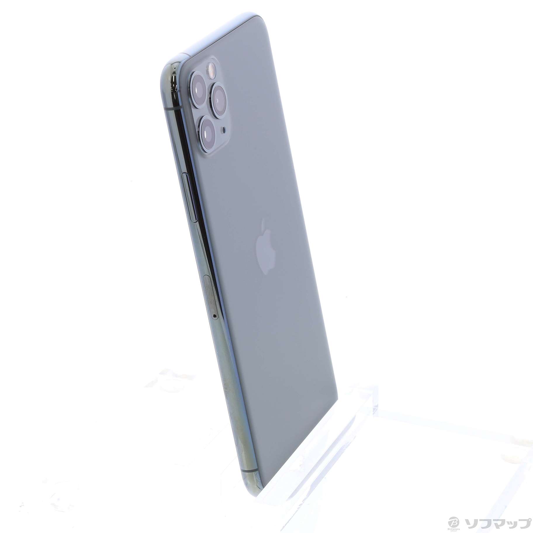 中古】iPhone11 Pro Max 64GB ミッドナイトグリーン MWHH2J／A SIM 