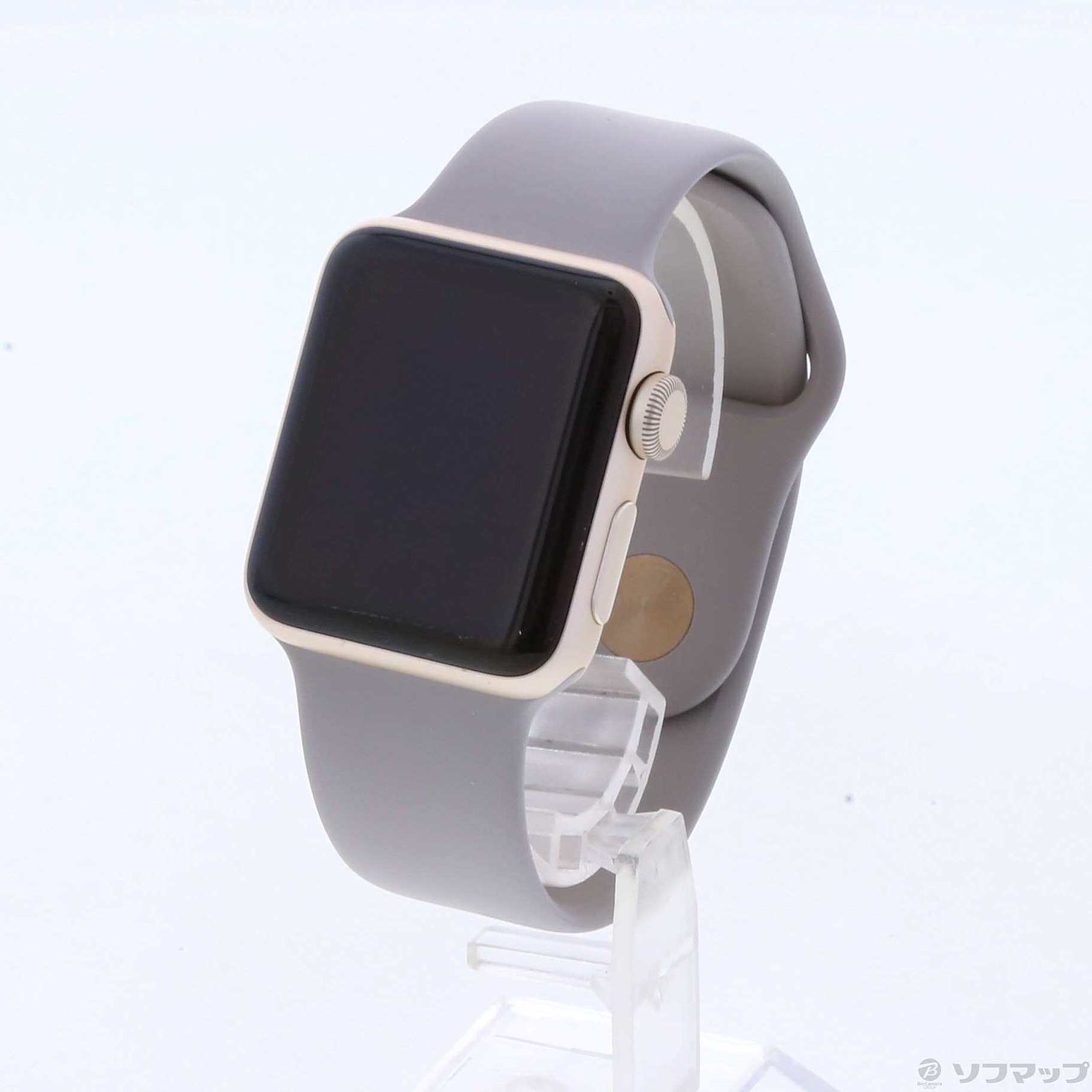 Apple Watch Series 2 38mm ゴールドアルミニウムケース コンクリートスポーツバンド