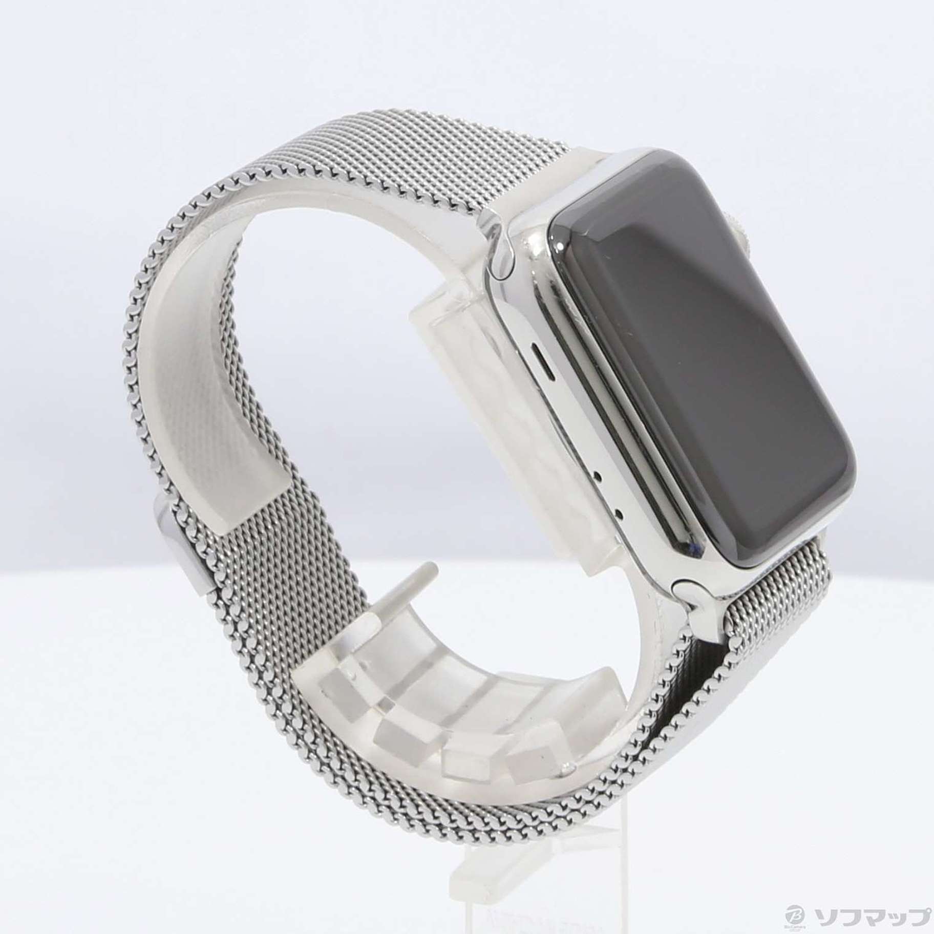 Apple Watch Series 2 38mm ステンレススチールケース ミラネーゼループ