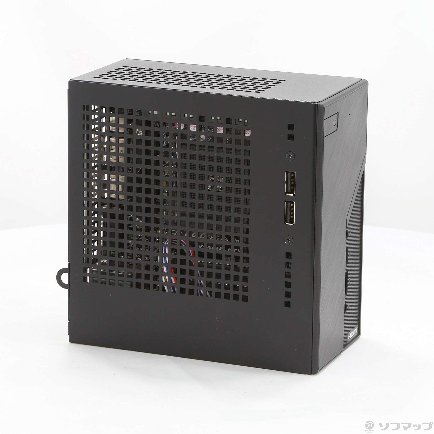 【中古】 Deskmini x300 Nocrua chromax.black ASRock DESKMINI X300W AMD X300 Mini PC Barebone, AM4, HDMI