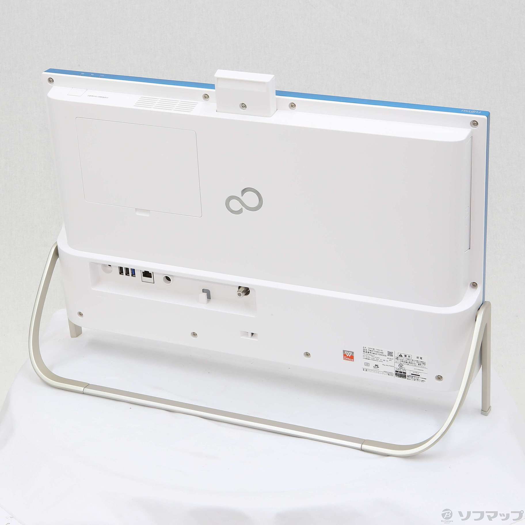 中古】ESPRIMO FH56／B3 FMVF56B3AB ホワイト×アクアブルー 〔Windows