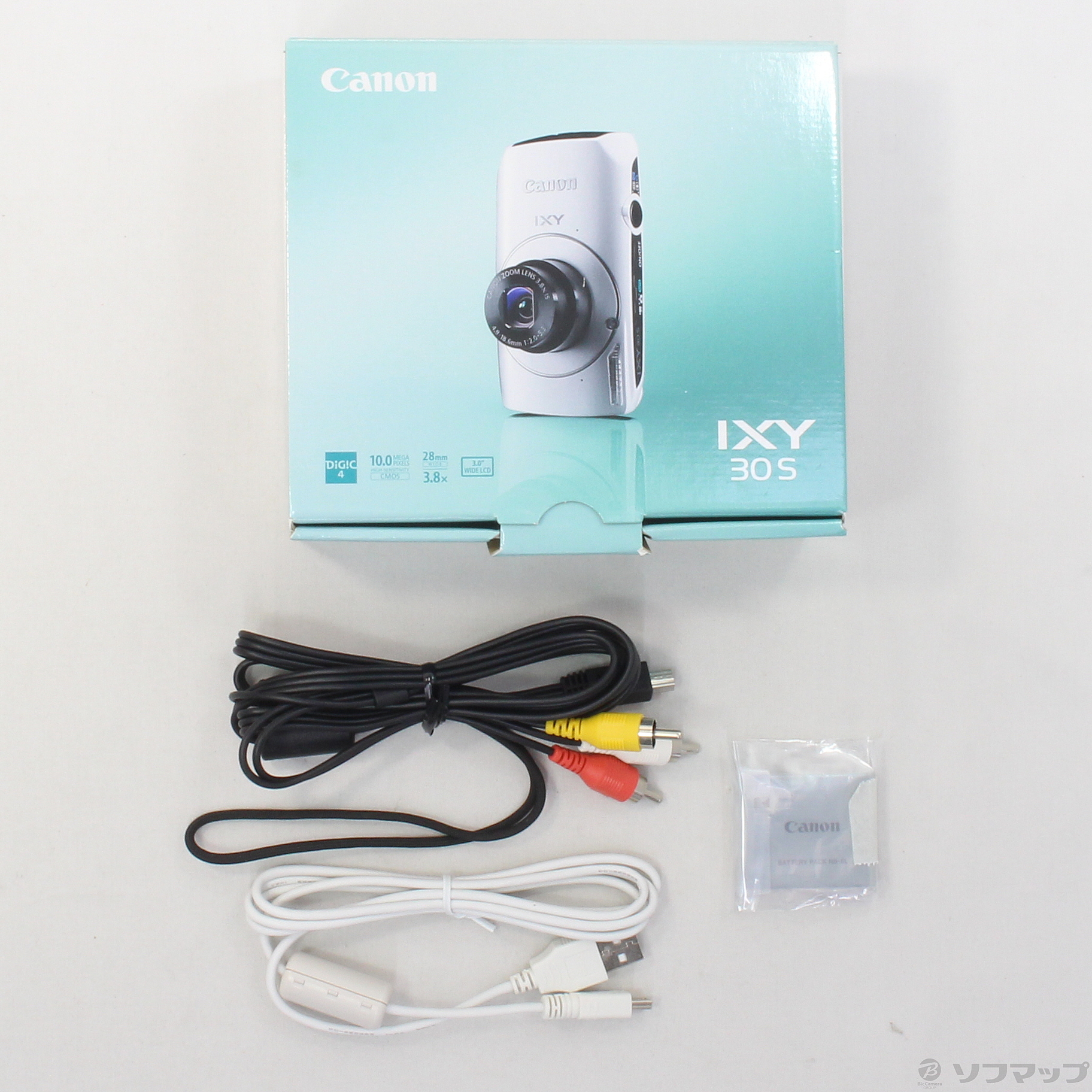 配送員設置送料無料 Canon IXY 30S WH sushitai.com.mx