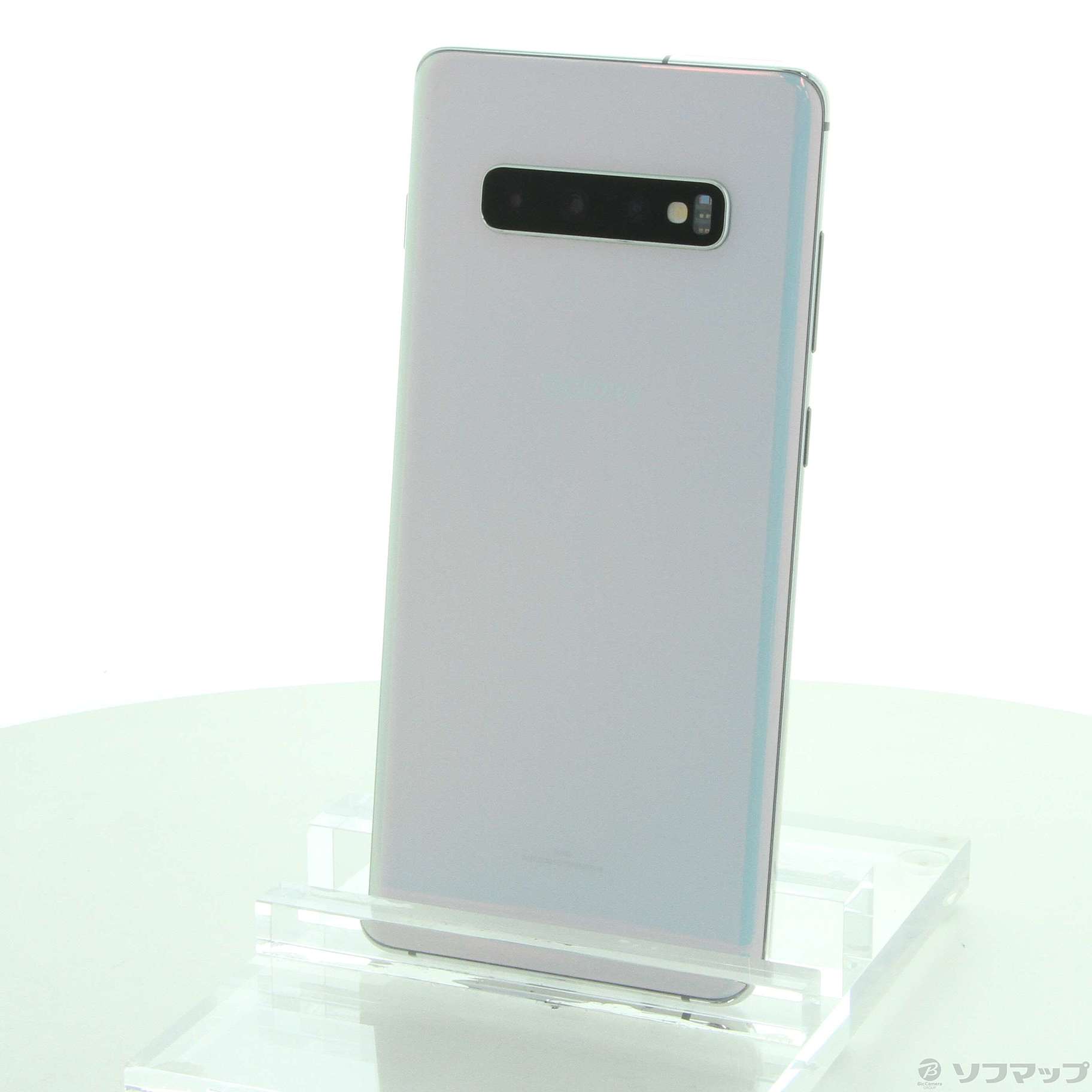 中古】セール対象品 GALAXY S10+ 128GB プリズムホワイト SCV42 au