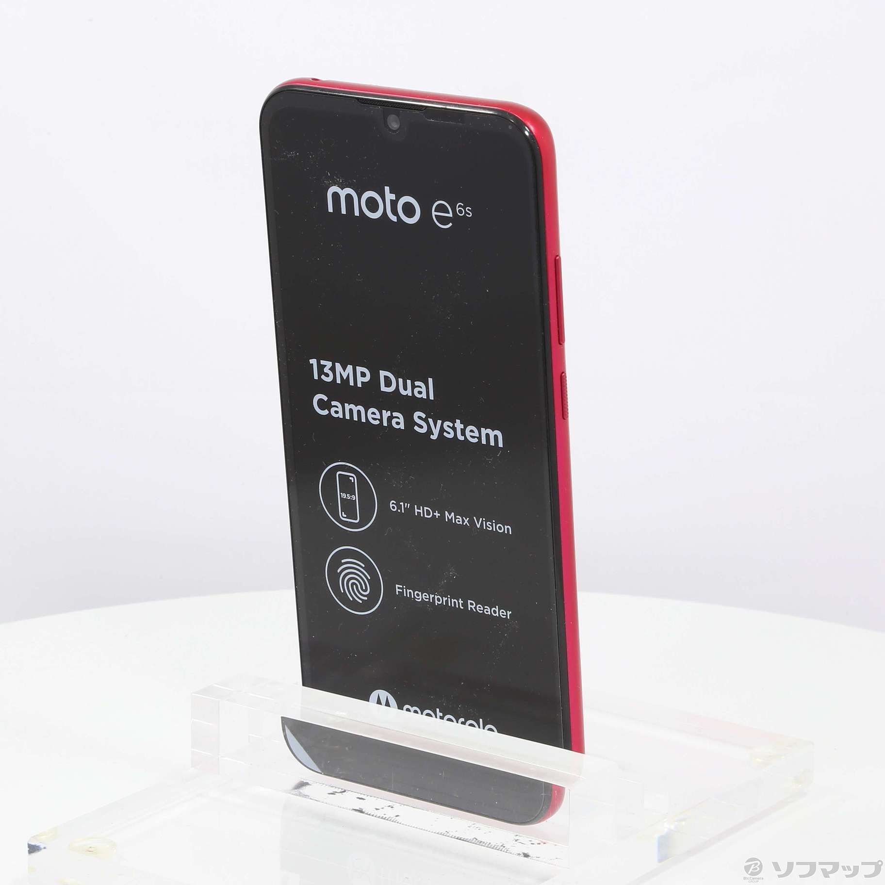中古】〔未使用品〕Moto e6s 32GB エレキピンク PAKC0006JP SIMフリー ...