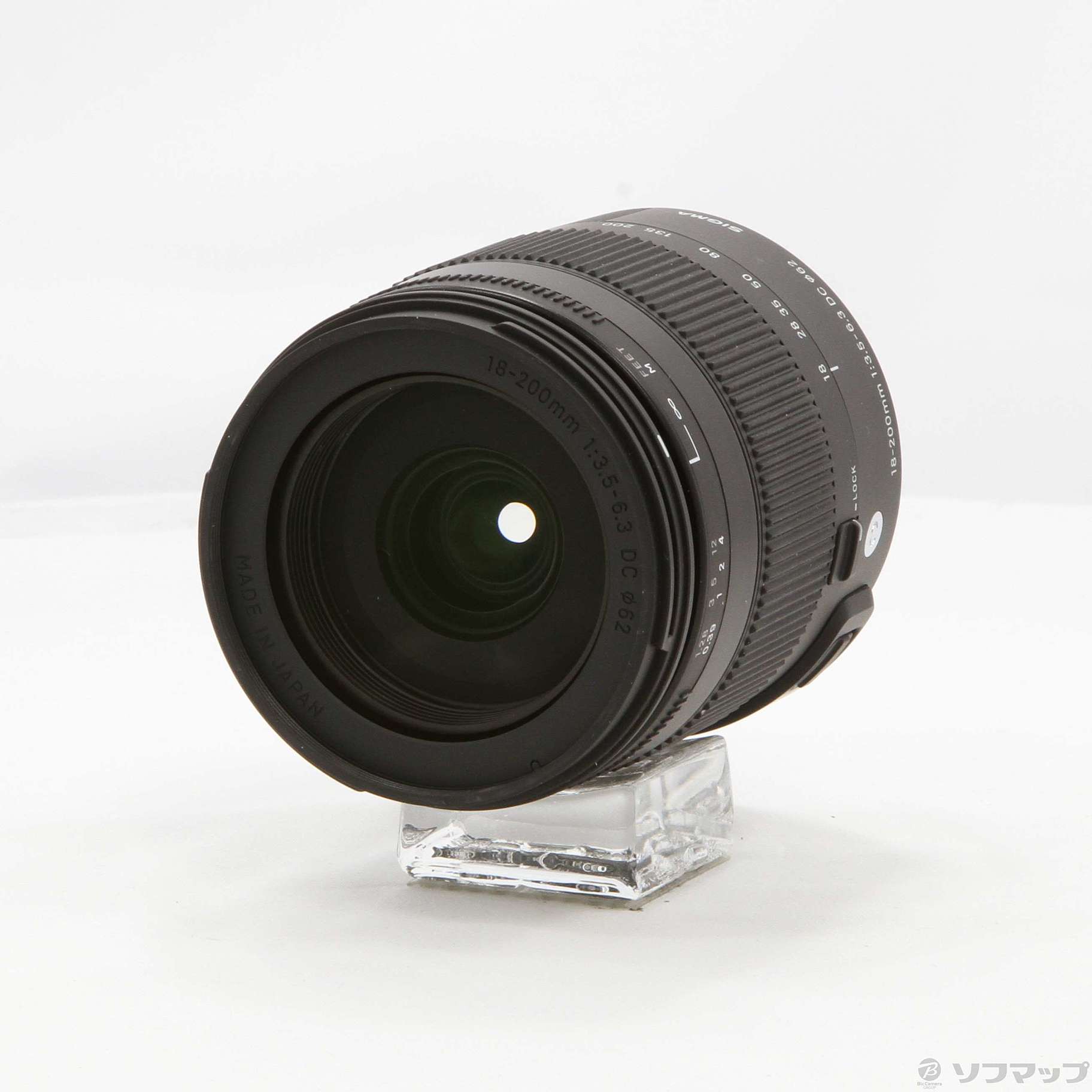 値下げ シグマ18-200mm F3.5-6.3 DC Φ62 キヤノン用レンズ