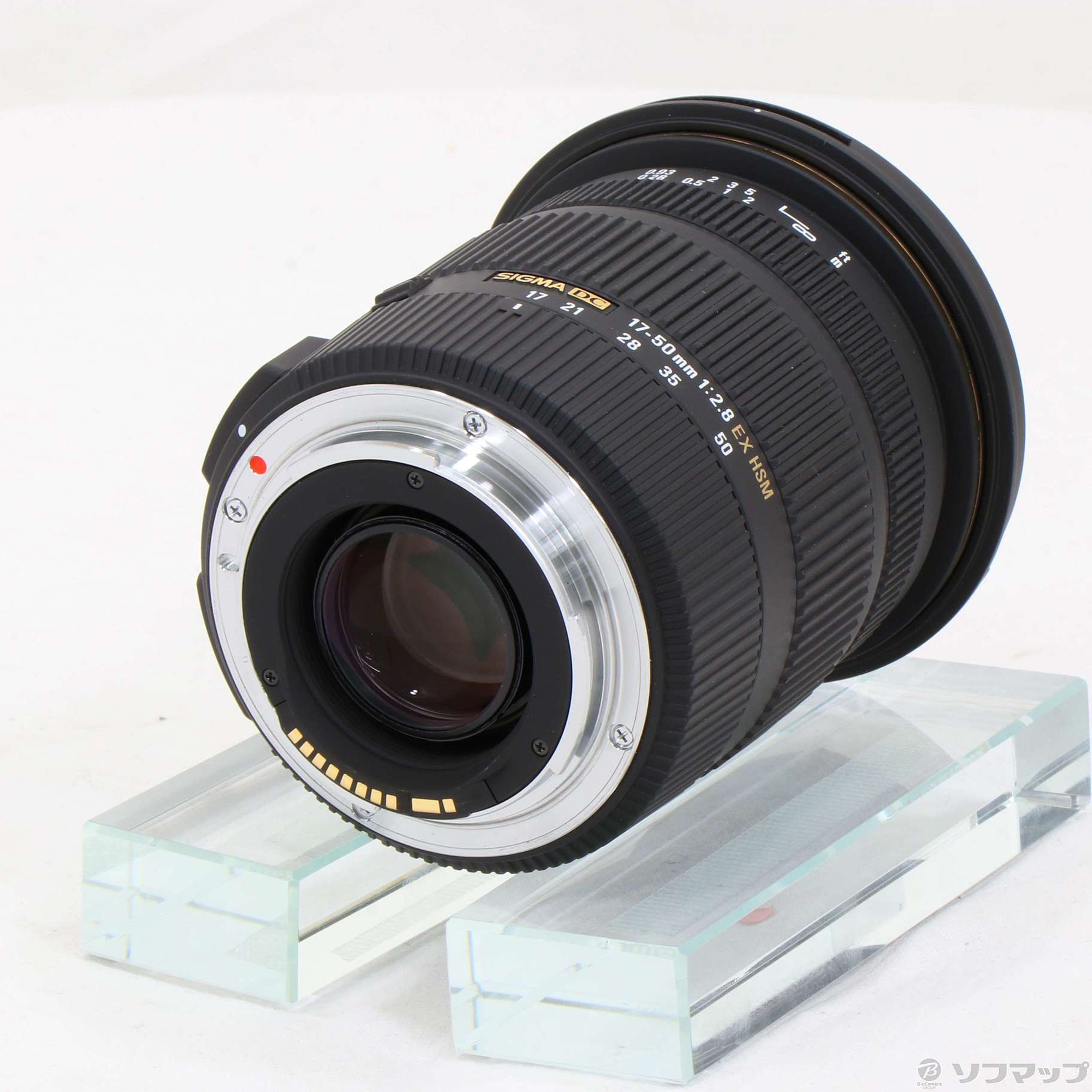 中古 Sigma Af 17 50mm F2 8 Ex Dc Os Hsm Canon用 レンズ リコレ ソフマップの中古通販サイト