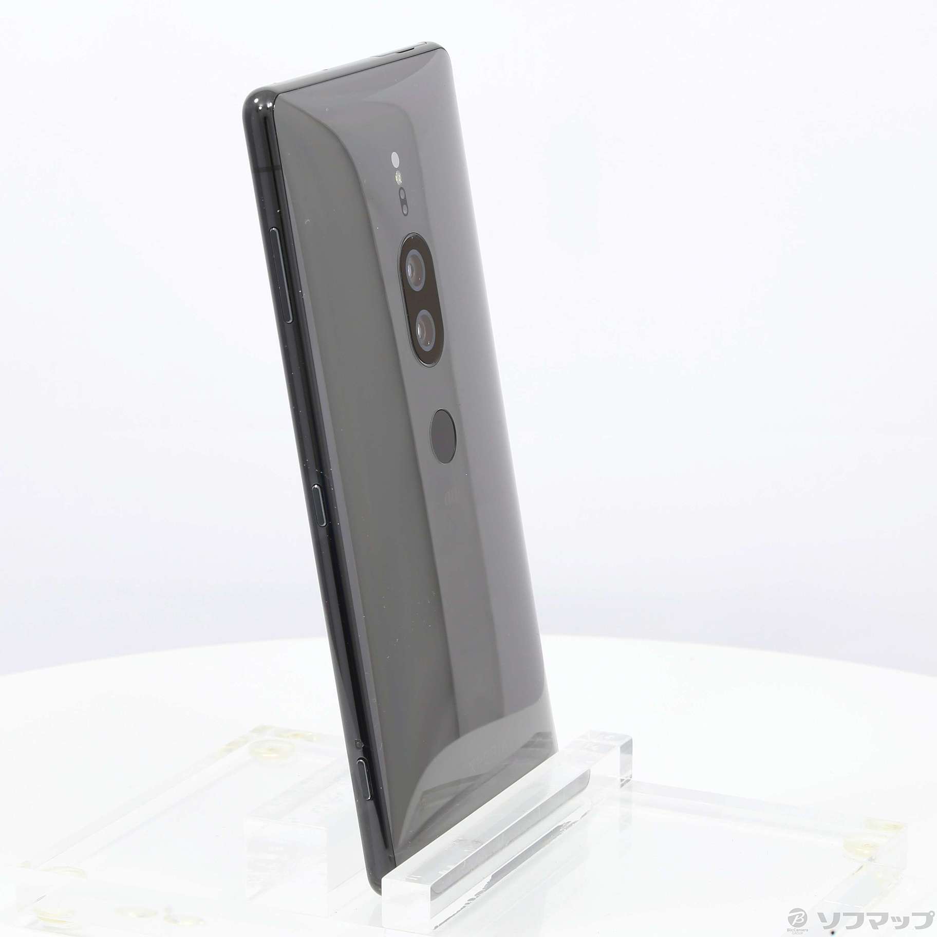 中古】Xperia XZ2 Premium 64GB クロムブラック SOV38 auロック解除SIM