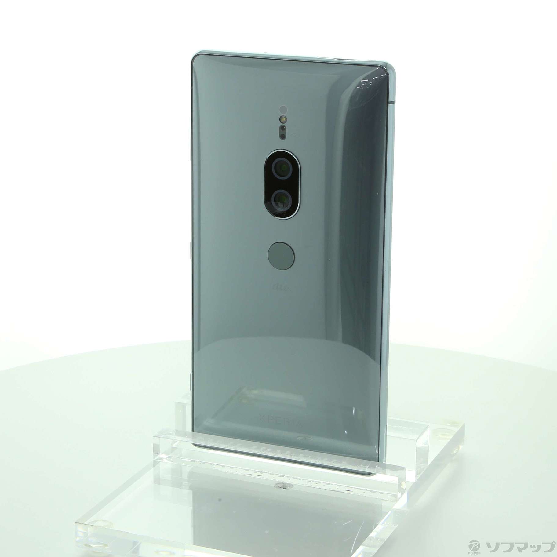 中古】Xperia XZ2 Premium 64GB クロムシルバー SOV38 auロック