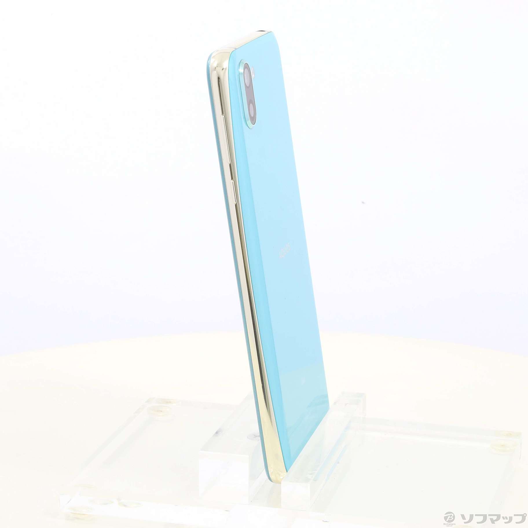 中古】AQUOS R2 64GB アクアマリン SHV42 auロック解除SIMフリー