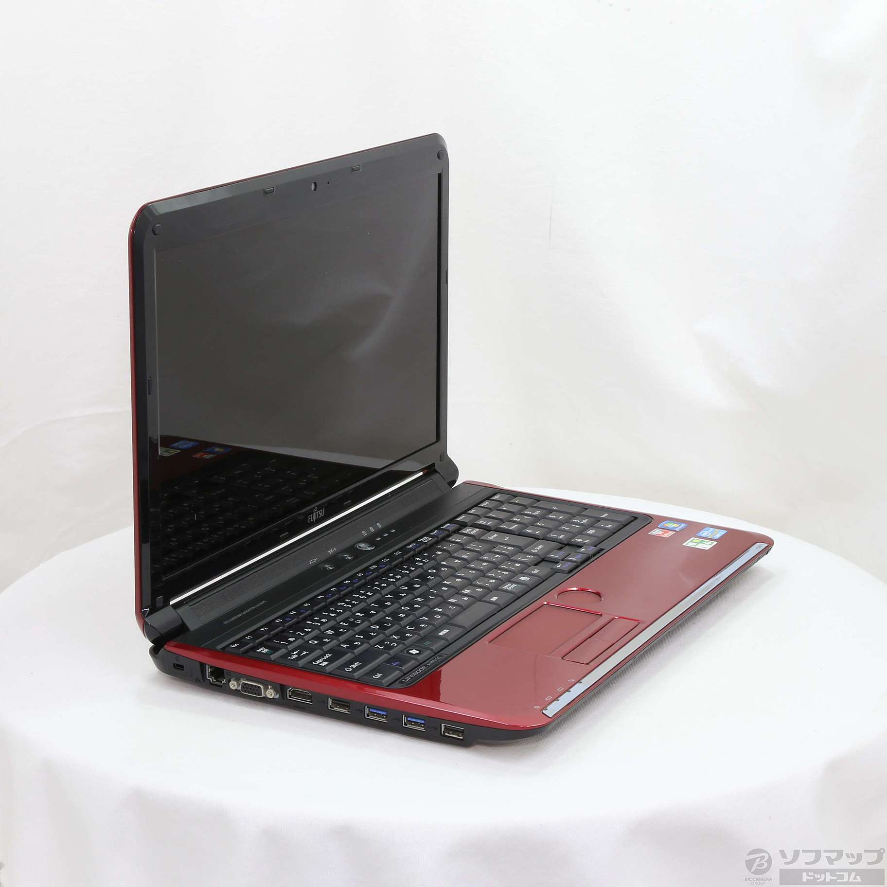 格安安心パソコン LIFEBOOK AH55／GC FMVA55GRC ※バッテリー完全消耗