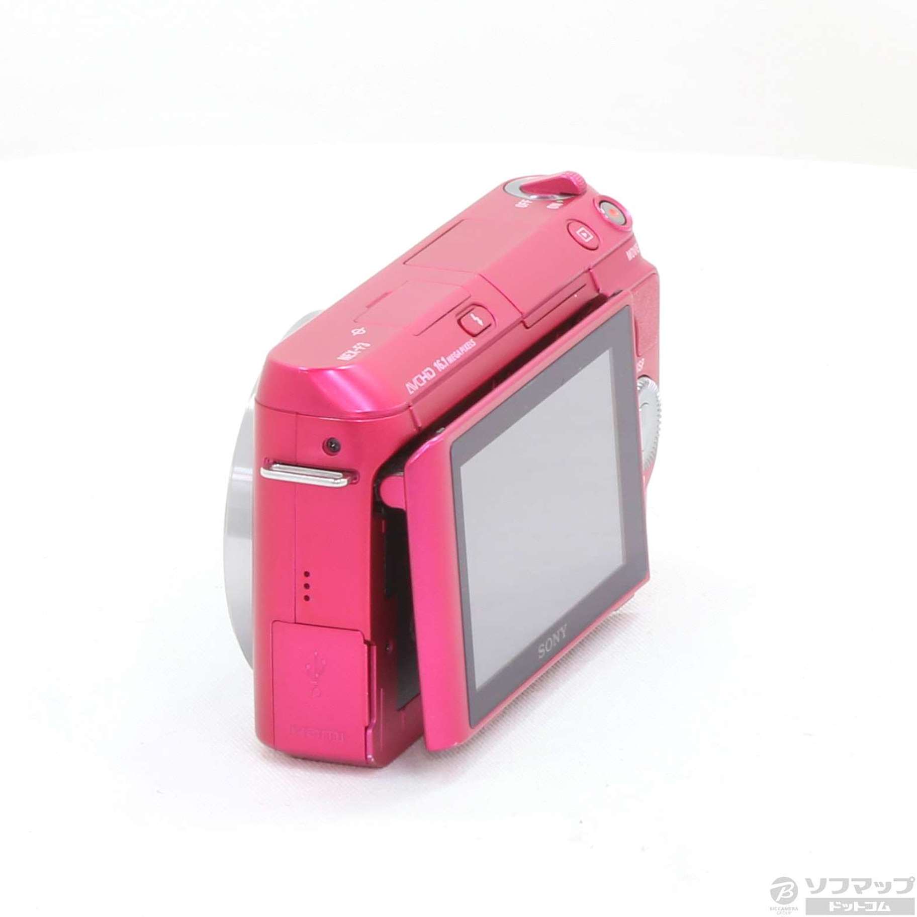 中古】α NEX-F3 ボディ ピンク [2133029797793] - リコレ
