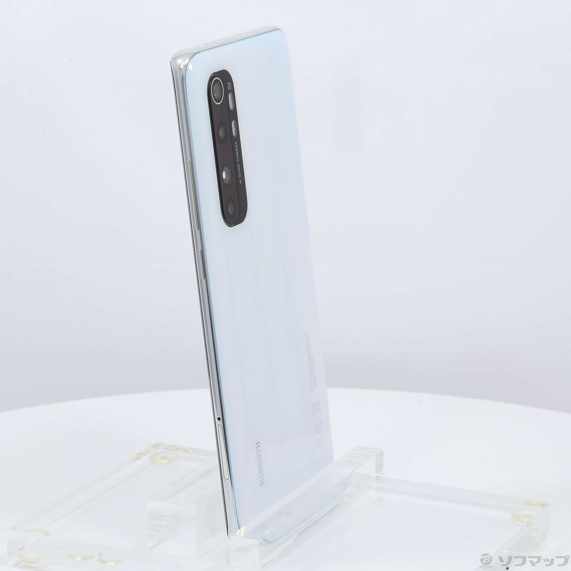 Xiaomi mi note 10 lite グレイシャーホワイト 7163261019_002.jpg