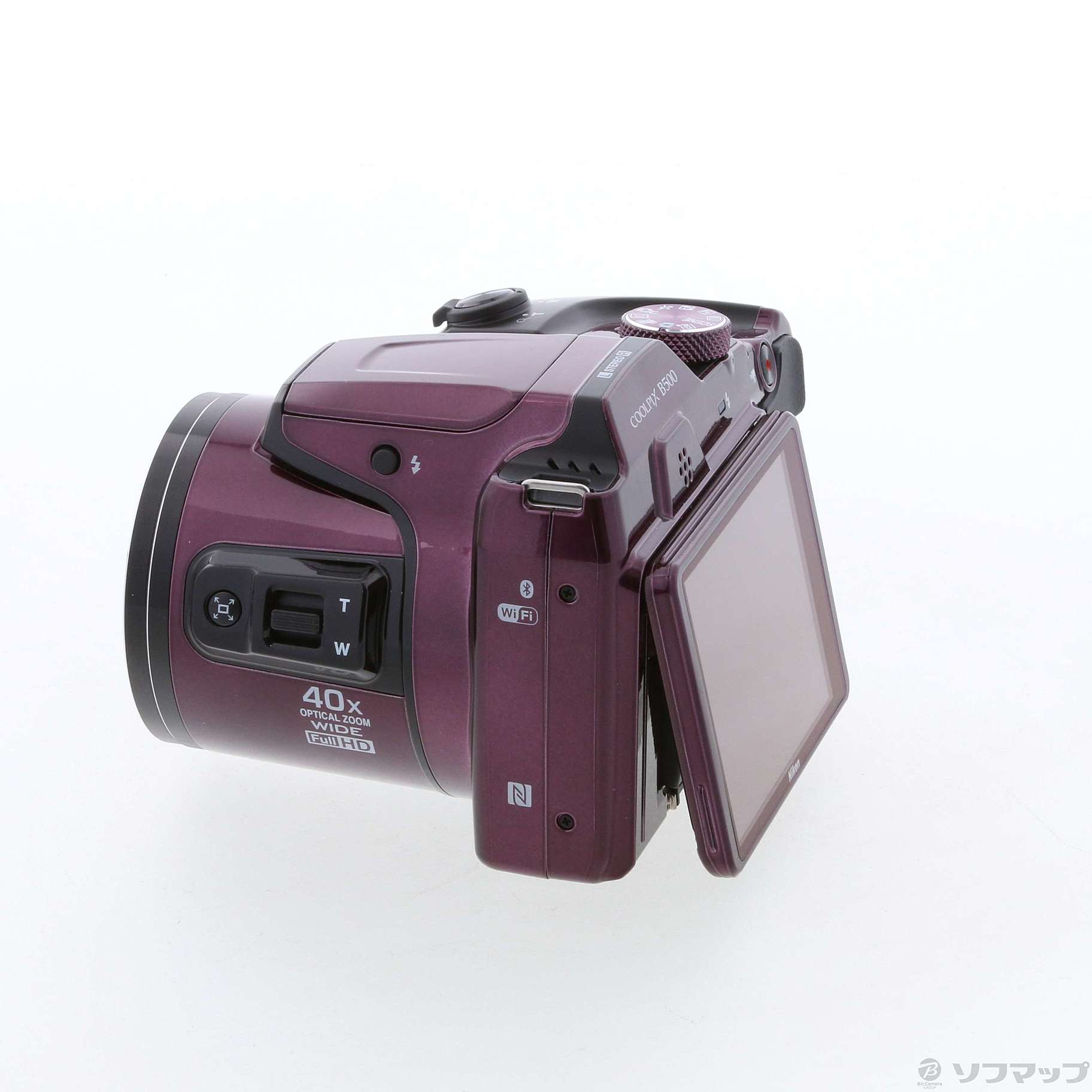 中古】COOLPIX B500 (1600万画素／プラム／SDXC) [2133029811086