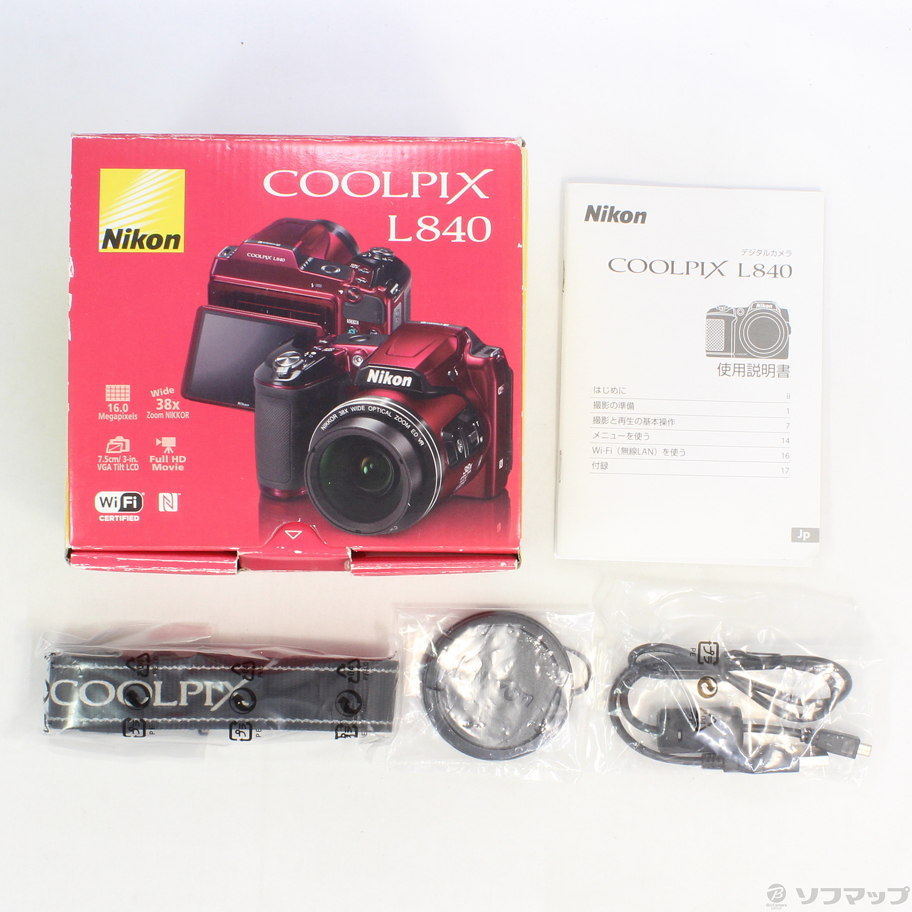 中古】COOLPIX L840 [2133029811109] - リコレ！|ビックカメラグループ