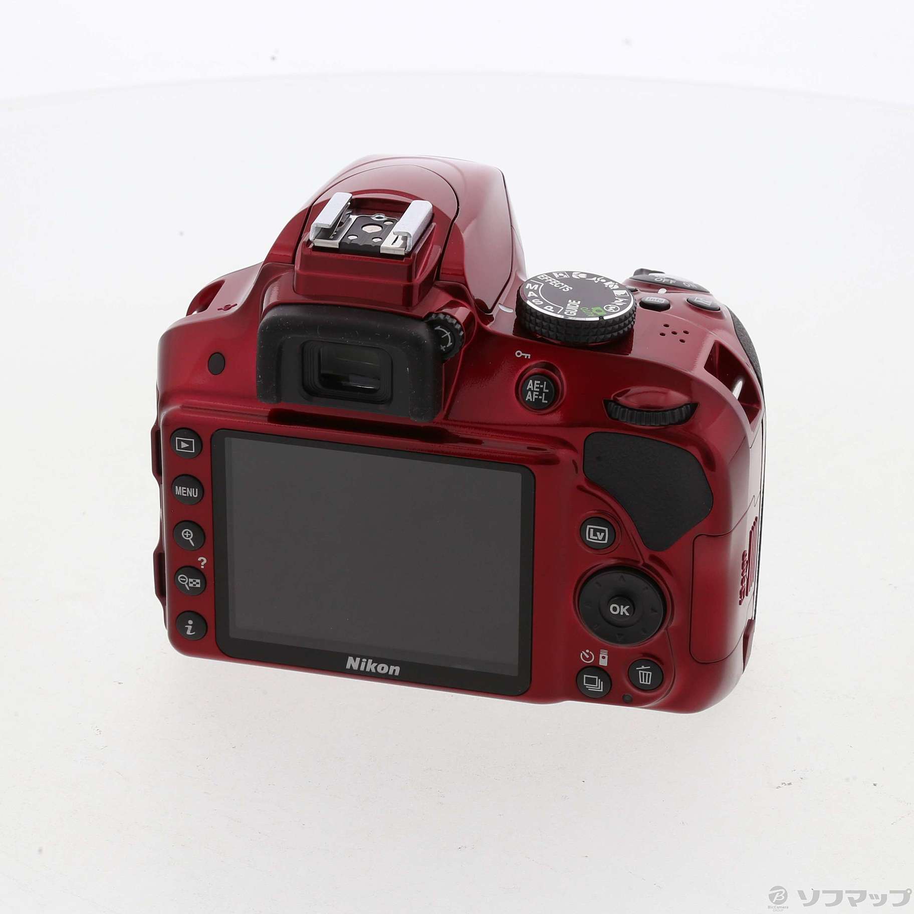 中古】ニコンデジタルカメラ D3300 レッド [2133029841427