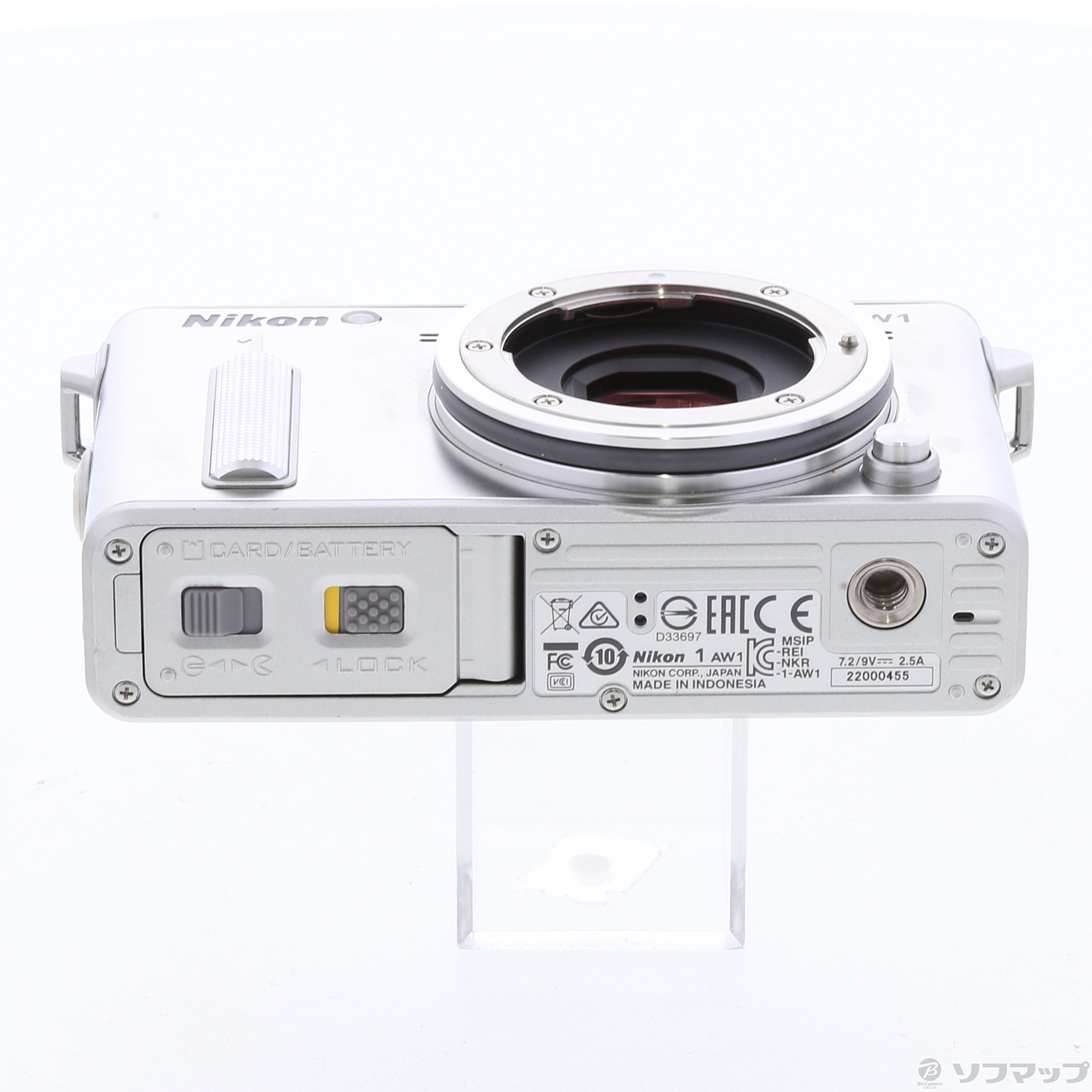 中古】Nikon 1 AW1 ボディ シルバー [2133029841885] - リコレ！|ビックカメラグループ ソフマップの中古通販サイト