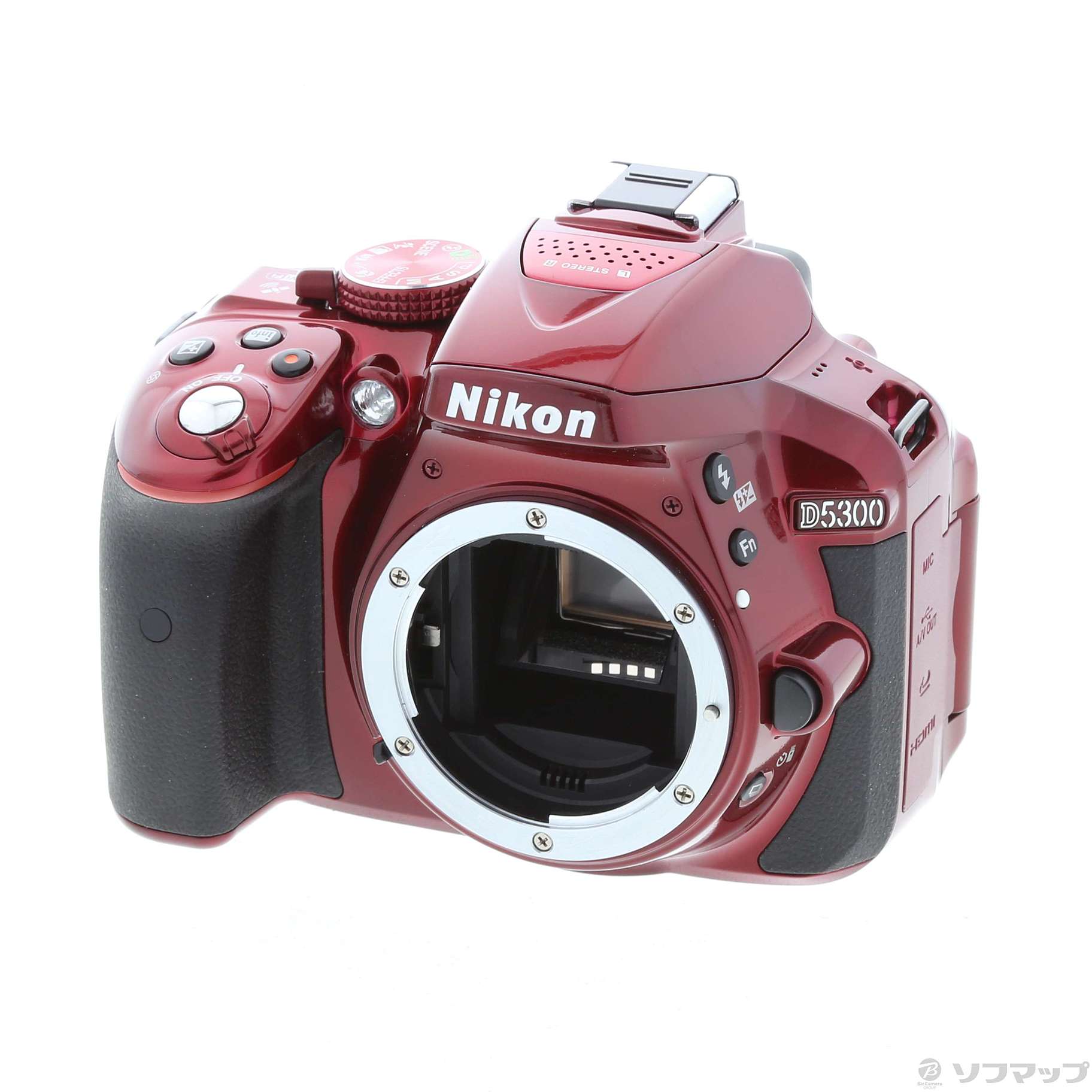 中古】NIKON D5300 ボディ レッド (2410万画素／SDXC) [2133029842158] - リコレ！|ビックカメラグループ  ソフマップの中古通販サイト