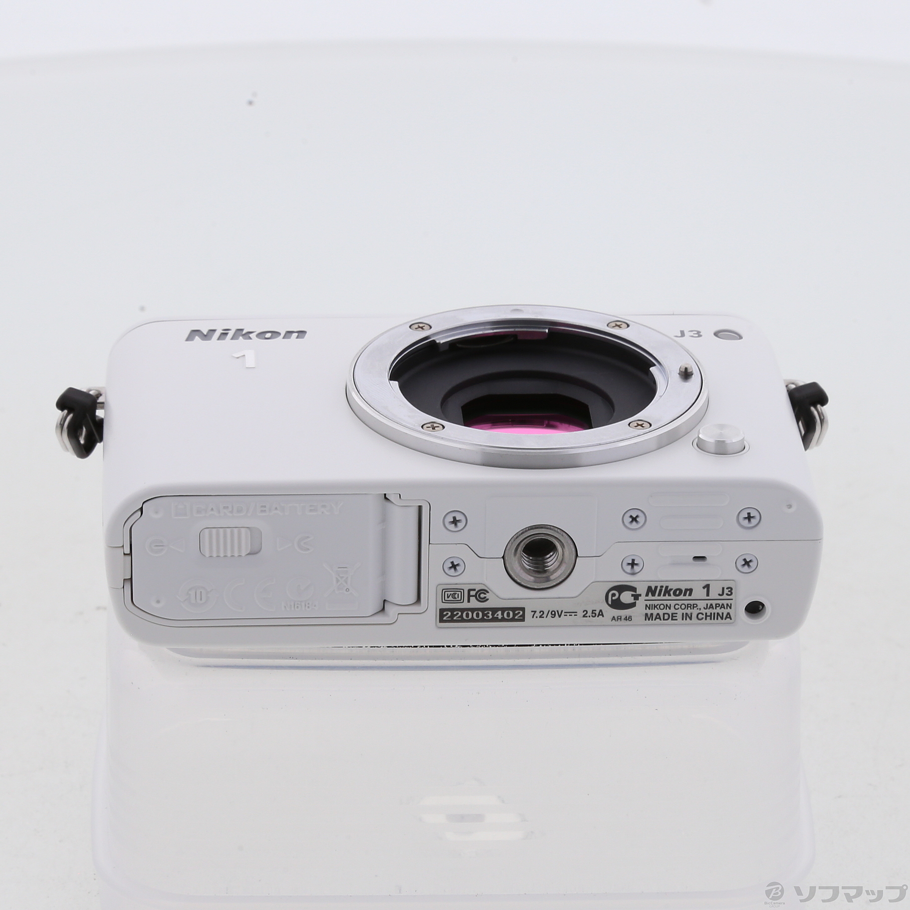 中古】Nikon 1 J3 ボディ (1425万画素／ホワイト) [2133029842509