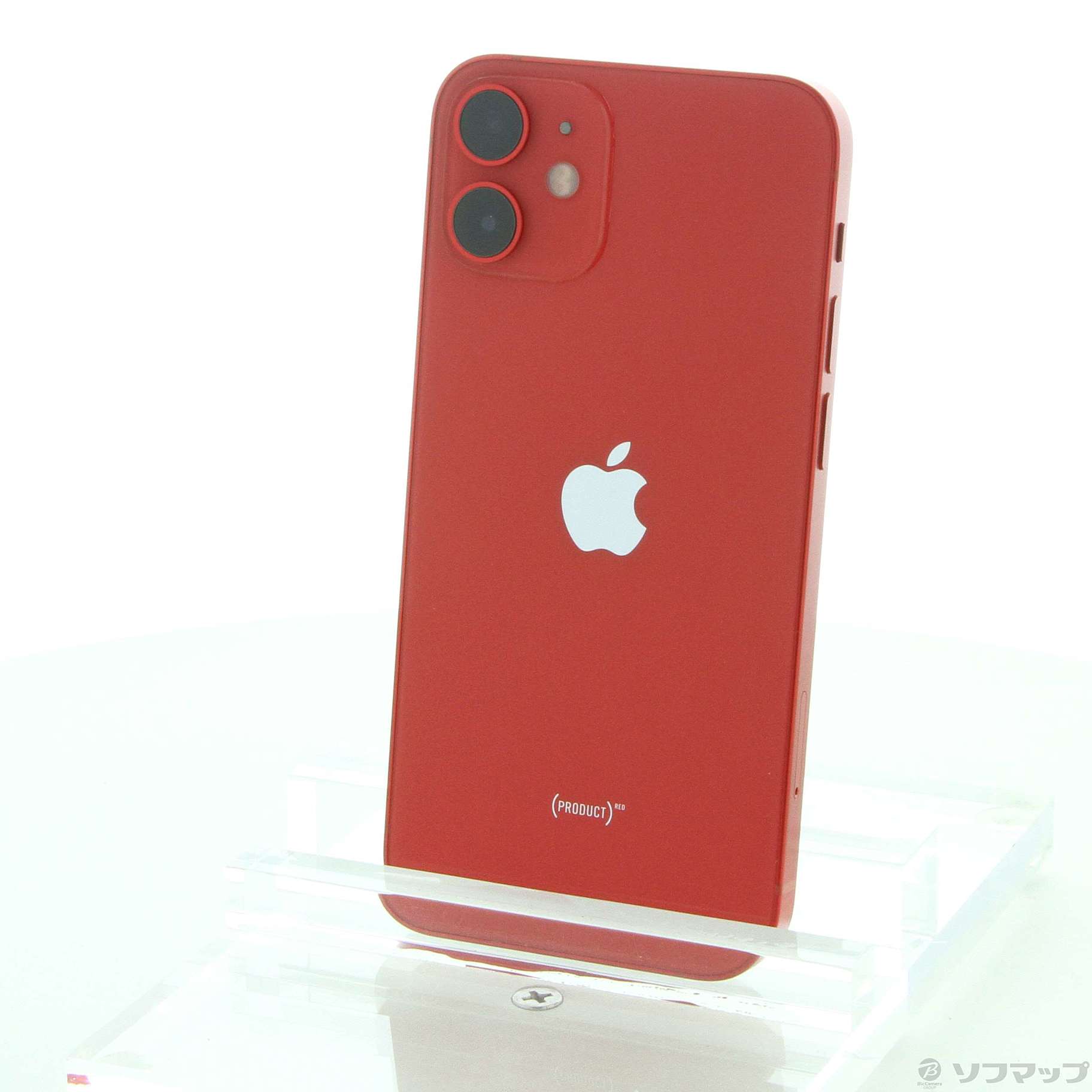 中古】iPhone12 mini 256GB プロダクトレッド MGDU3J／A SIMフリー