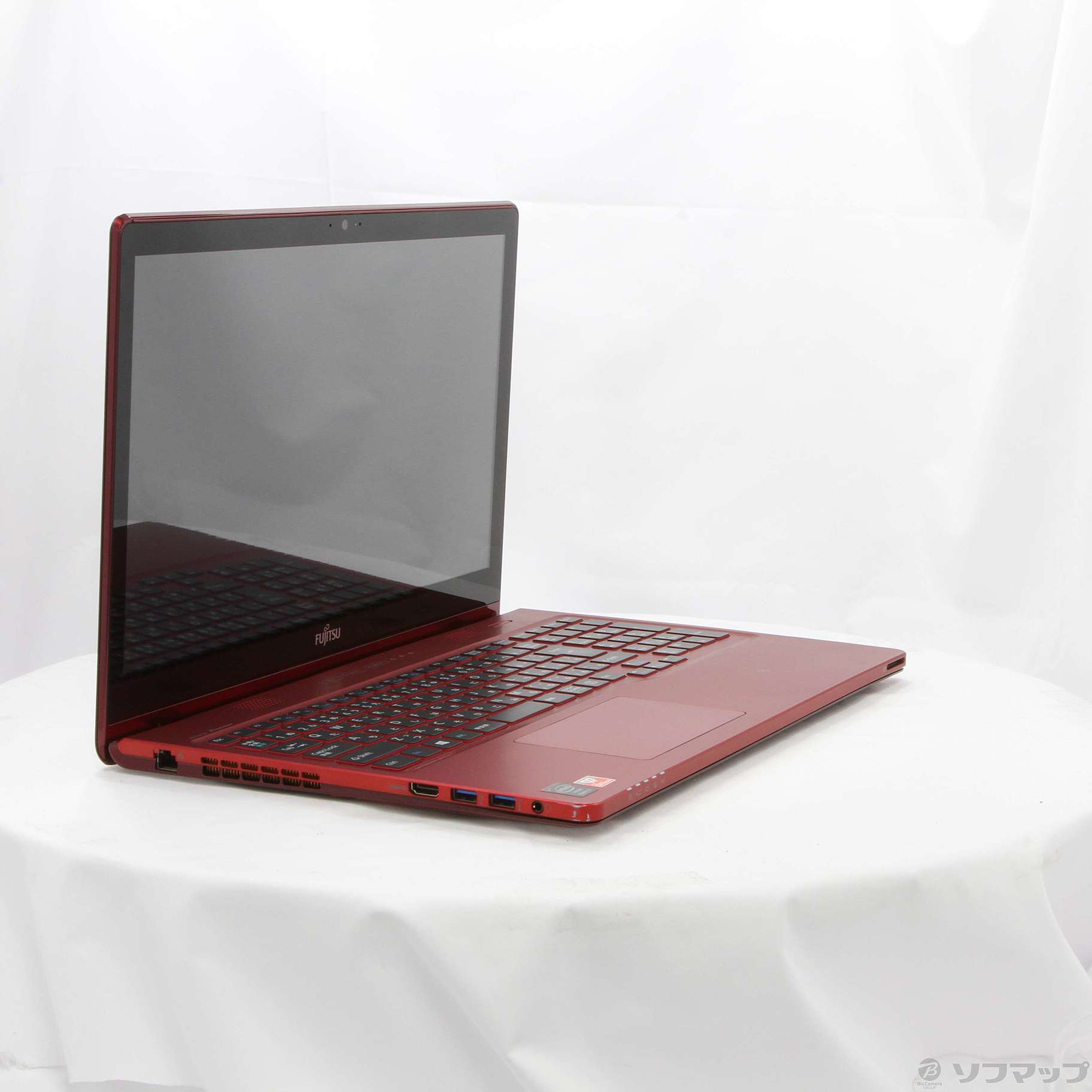 中古】格安安心パソコン LIFEBOOK AH56／E FMVA56ER ガーネット