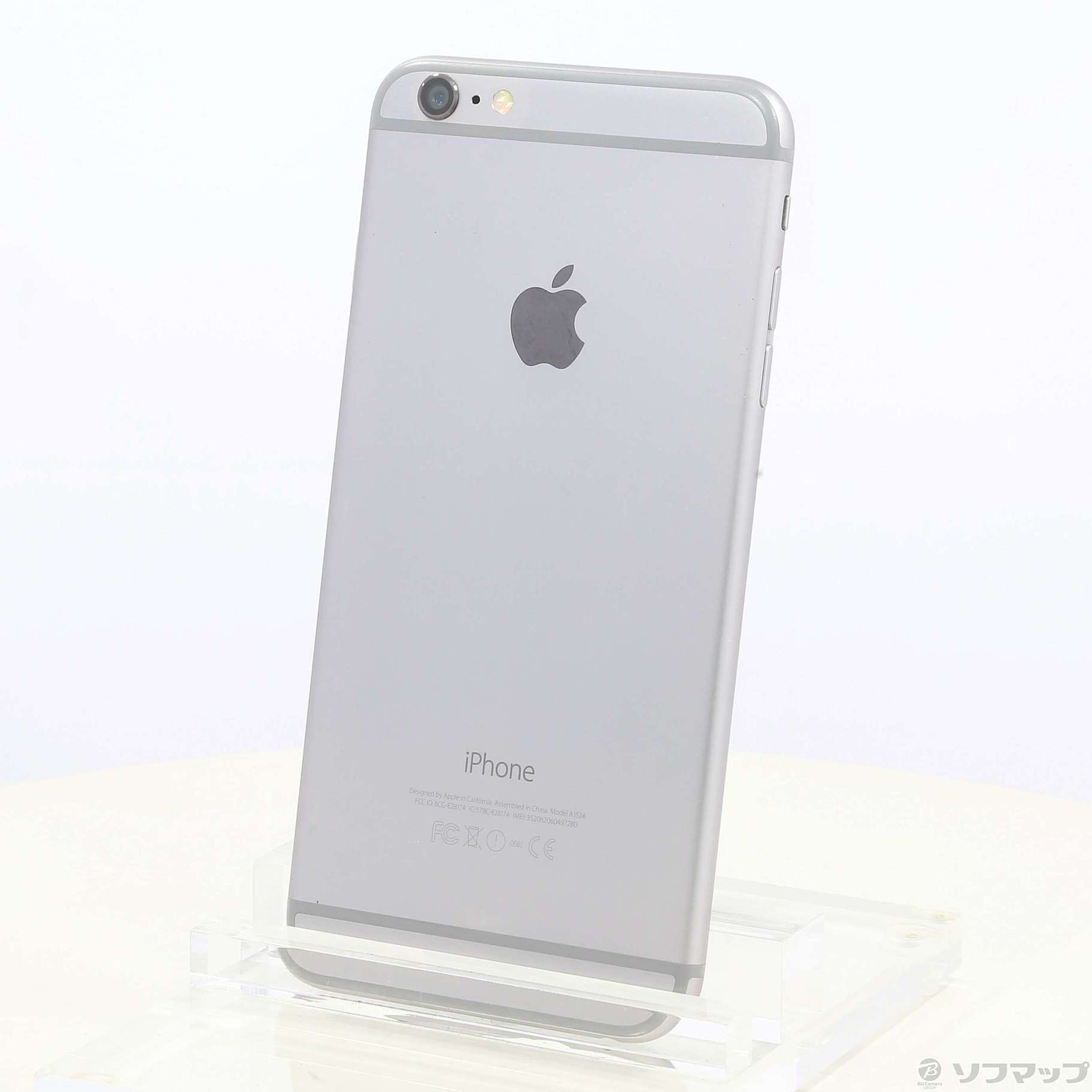 中古】iPhone6 Plus 128GB スペースグレイ MGAC2J／A au ...