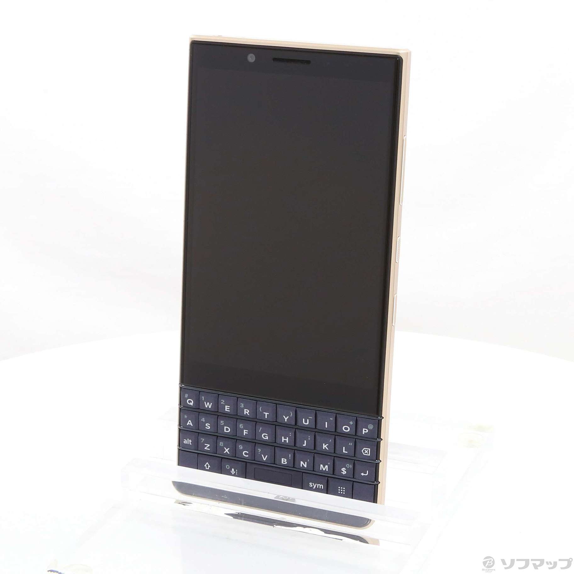 〔展示品〕 BlackBerry Key2 LE 64GB シャンパンゴールド PRD-65004-085 SIMフリー