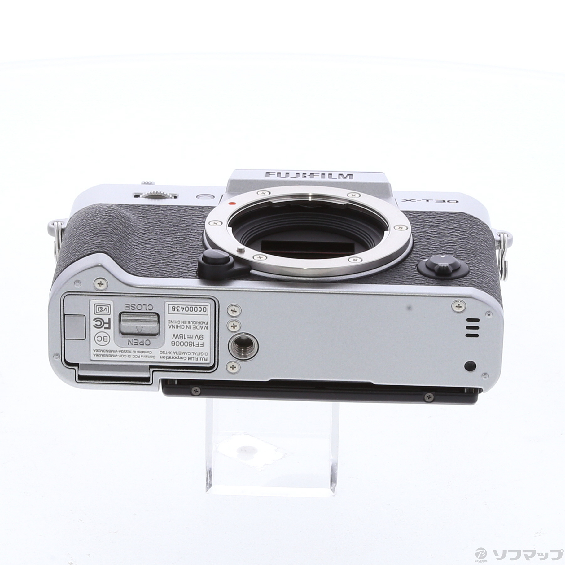 中古】X-T30 FX-T30WZLK-S ダブルズームレンズキット シルバー