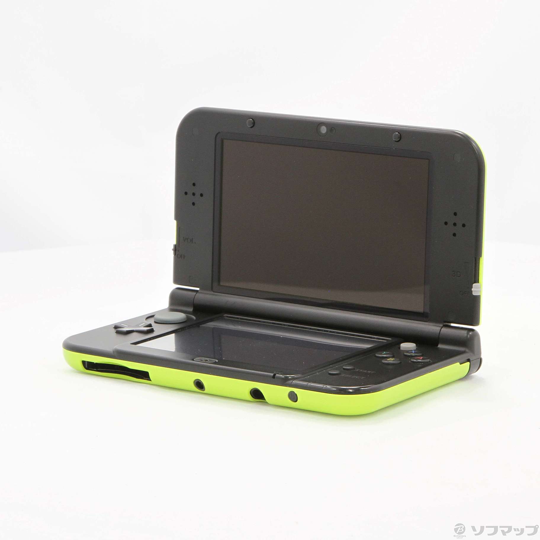 中古】Newニンテンドー3DS LL ライム×ブラック [2133029911465