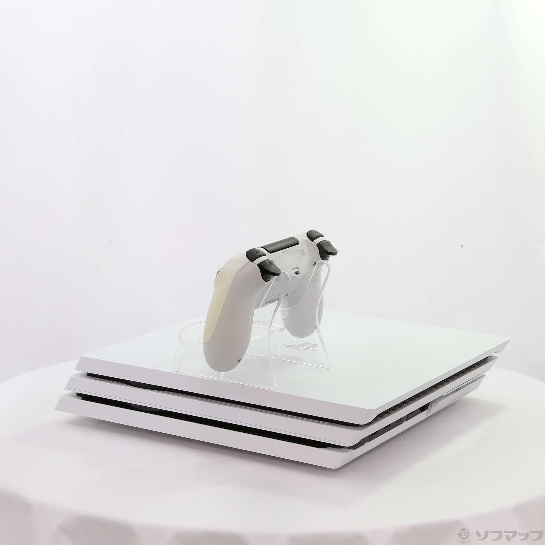 中古】PlayStation 4 Pro グレイシャー・ホワイト 1TB CUH-7200BB02 