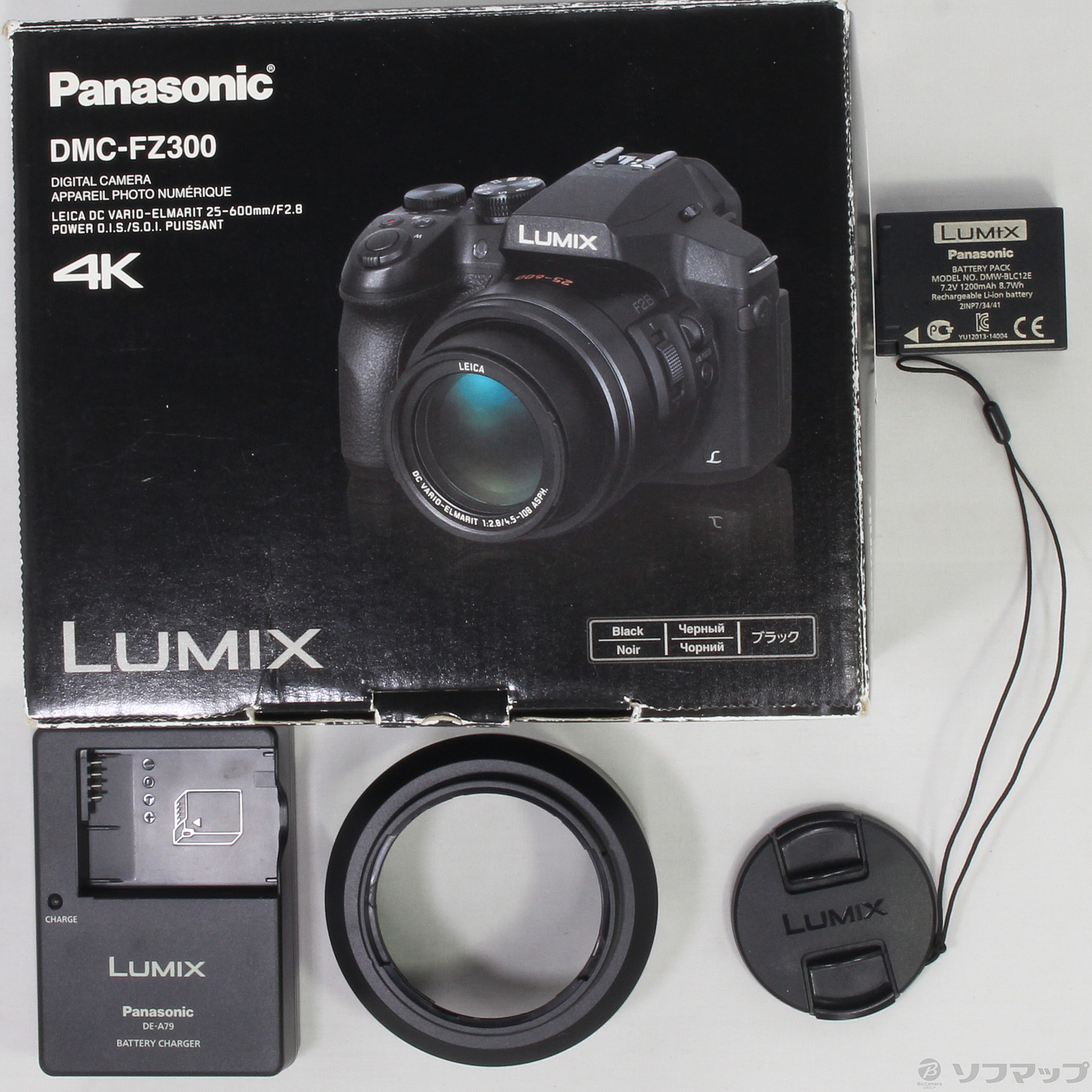 中古】LUMIX DMC-FZ300-K (1210万画素／24倍／ブラック／SDXC) [2133029928791] -  リコレ！|ソフマップの中古通販サイト