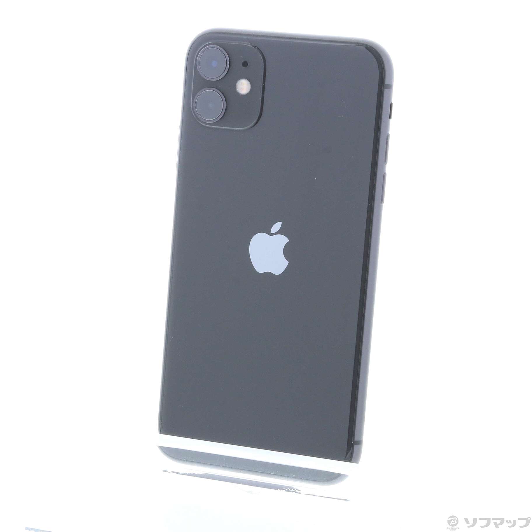 中古】iPhone11 128GB ブラック MWM02J／A SIMフリー [2133029933733