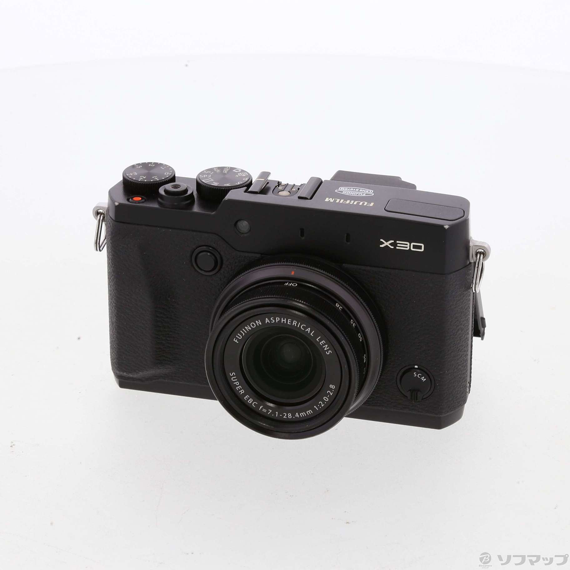 中古】FUJIFILM X30 B(1200万画素／4倍／ブラック／SDXC) [2133029934464] - リコレ！|ビックカメラグループ  ソフマップの中古通販サイト